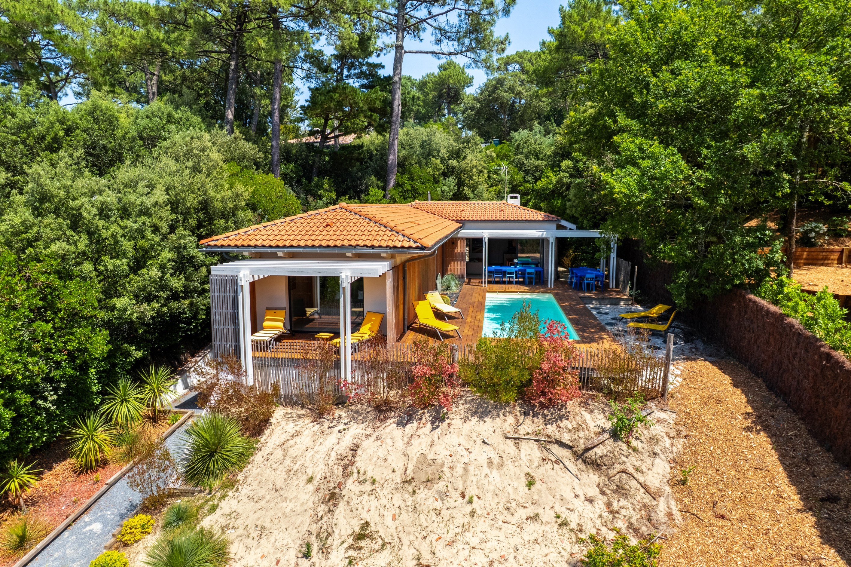  PYLA SUR MER - CHARMING VILLA WITH VIEWS OVER THE BASIN - 物件實景