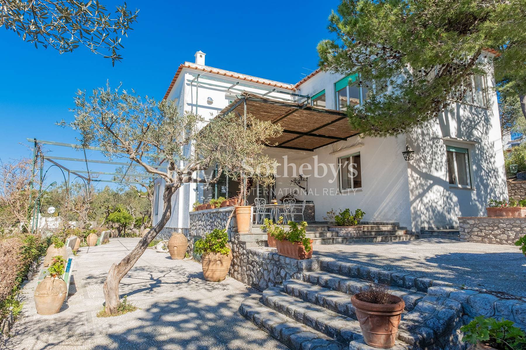  Wonderful villa with garden and seaview in Anacapri - 物件實景