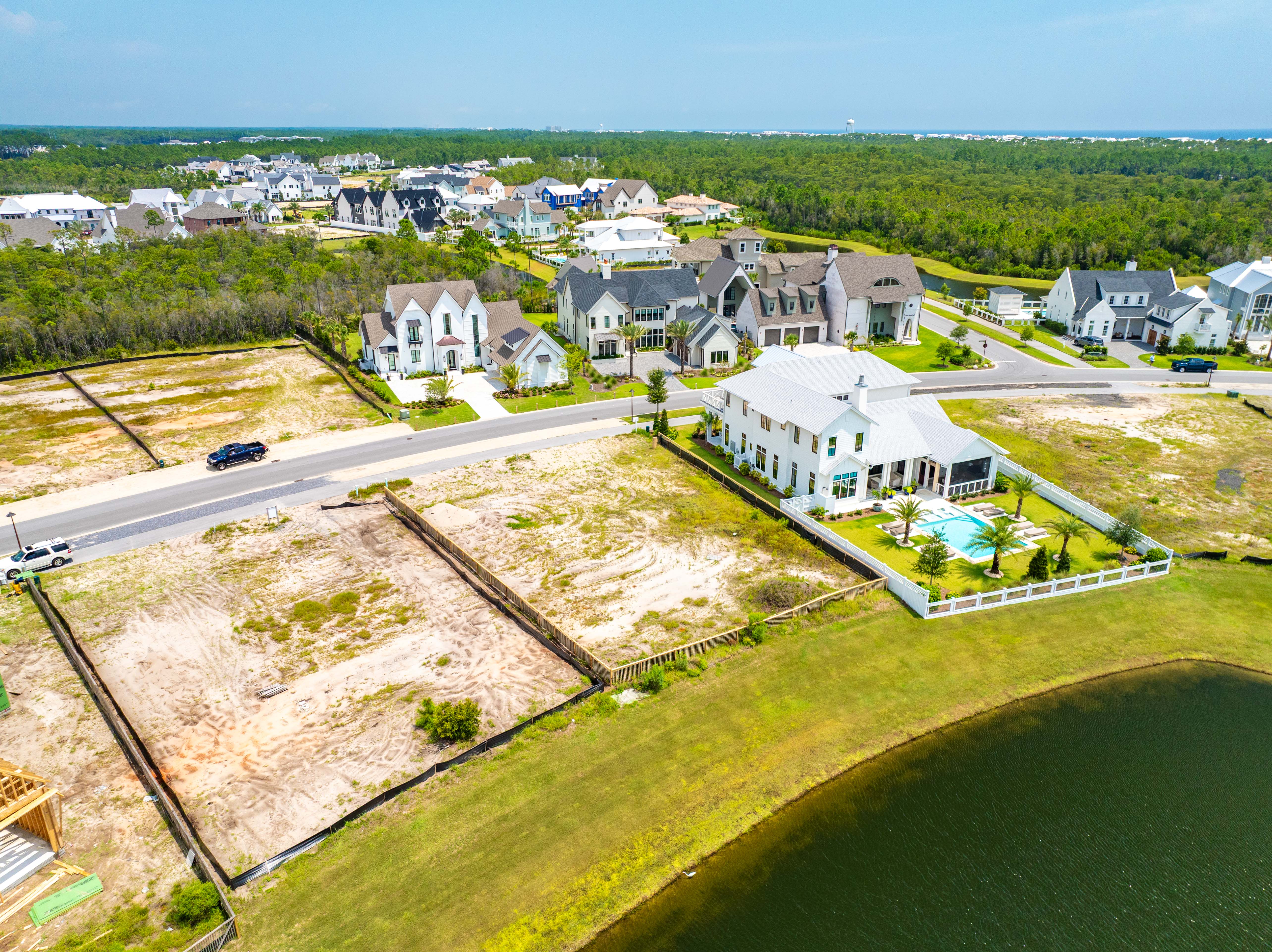  Private Pondside Homesite in One of 30A