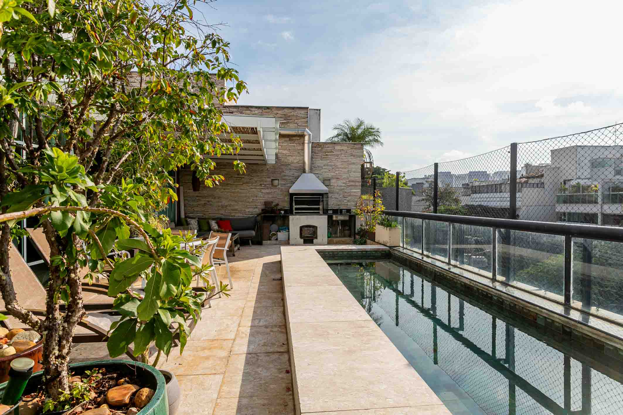  Elegant linear penthouse with private pool in Jardim Oceânico - 物件實景