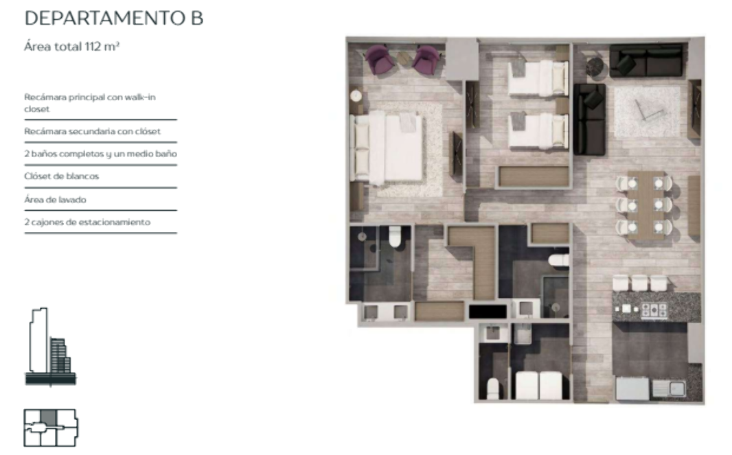 Boulevard Adolfo Lopez Mateos, Álvaro Obregón, Ciudad de México, 01010, Mexico, 2 Bedrooms Bedrooms, ,2 BathroomsBathrooms,Residential,For Sale,Boulevard Adolfo Lopez Mateos,1620875
