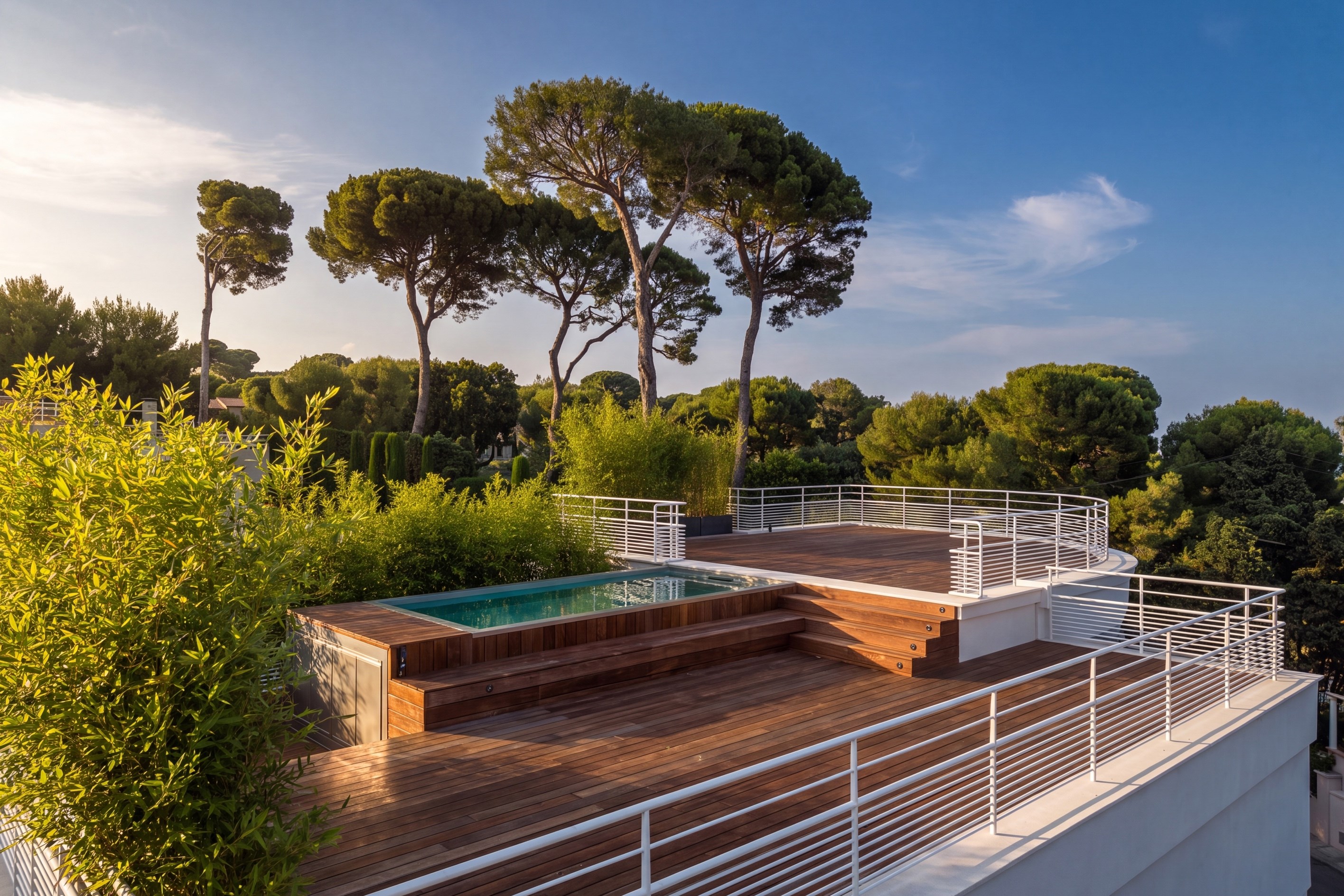  La Garoupe: 255 sq m Art Deco Villa with Rooftop Pool - 物件實景