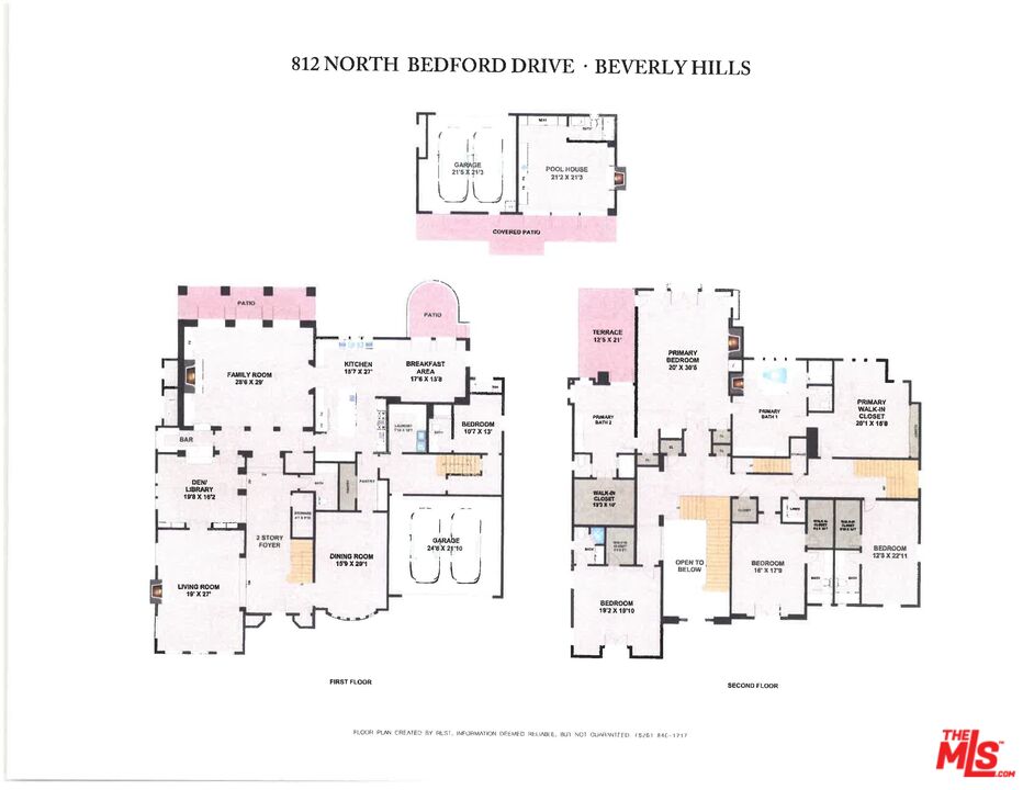 Beverly Hills, California, 90210, United States, 6 Bedrooms Bedrooms, ,8 BathroomsBathrooms,Residential,For Sale,1926509