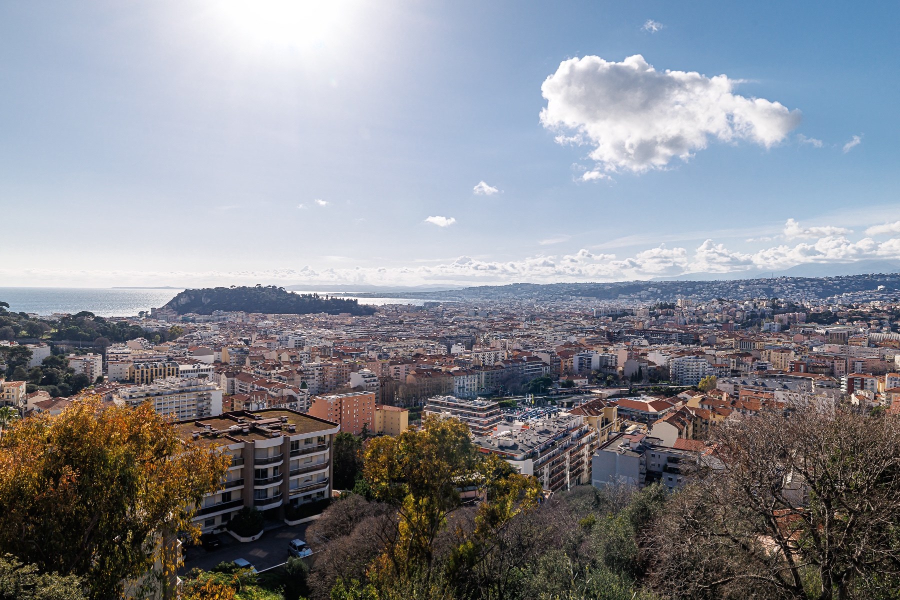  3-room apartment in Nice Mont Alban Mont Boron with garden, terrace and sea view - 物件實景