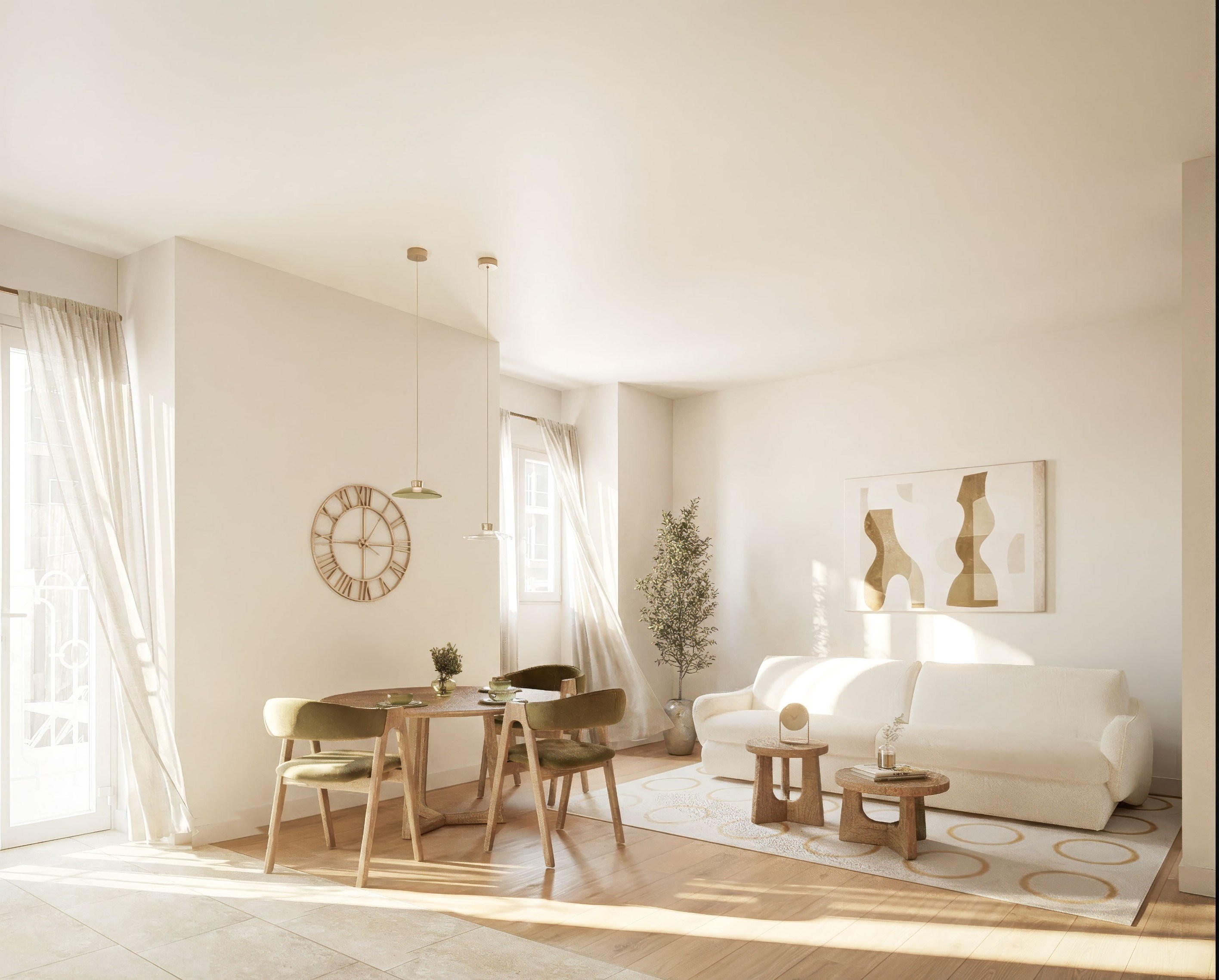  Nice Chauvain top-floor studio with balcony, renovated 16-unit residence - 物件實景