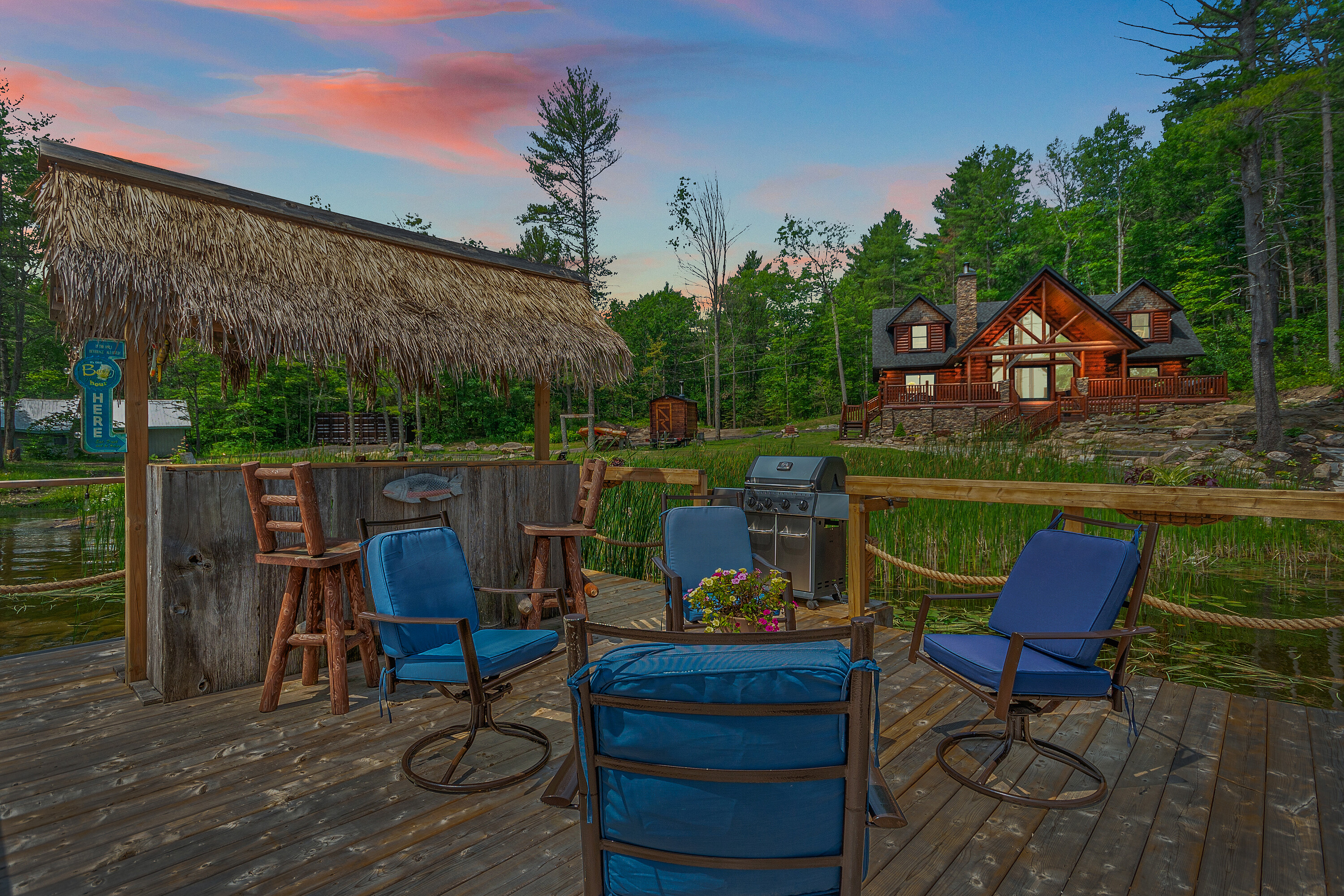  Go Home Lake Log Cottage - 物件實景