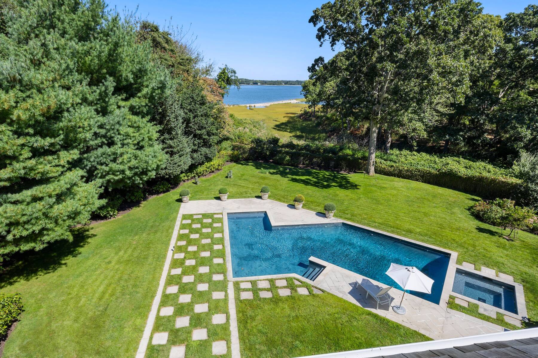  Spectacular Waterfront On the Bluff in North Haven - 物件實景