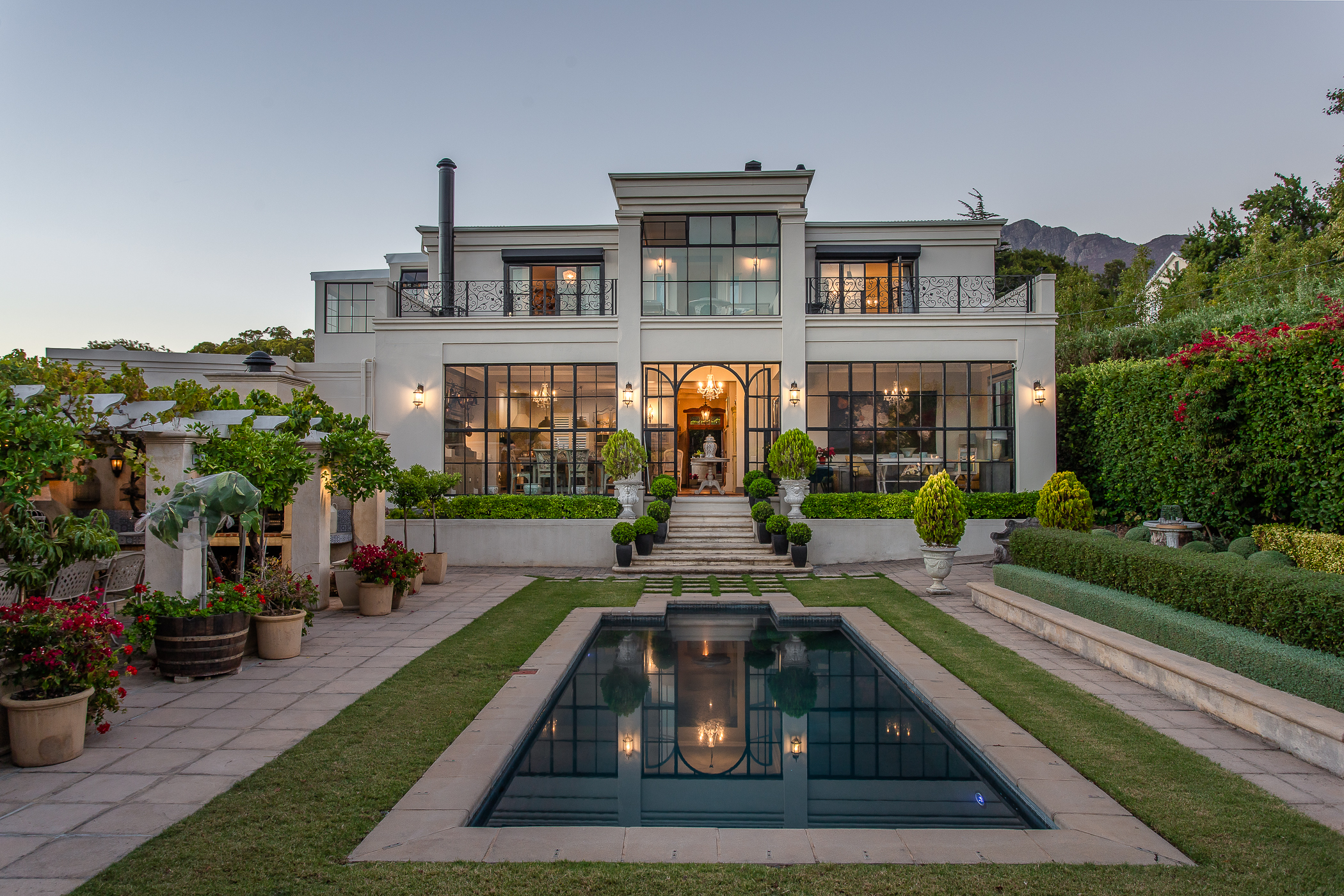  French Château Elegance at the Gateway to Franschhoek - 物件實景