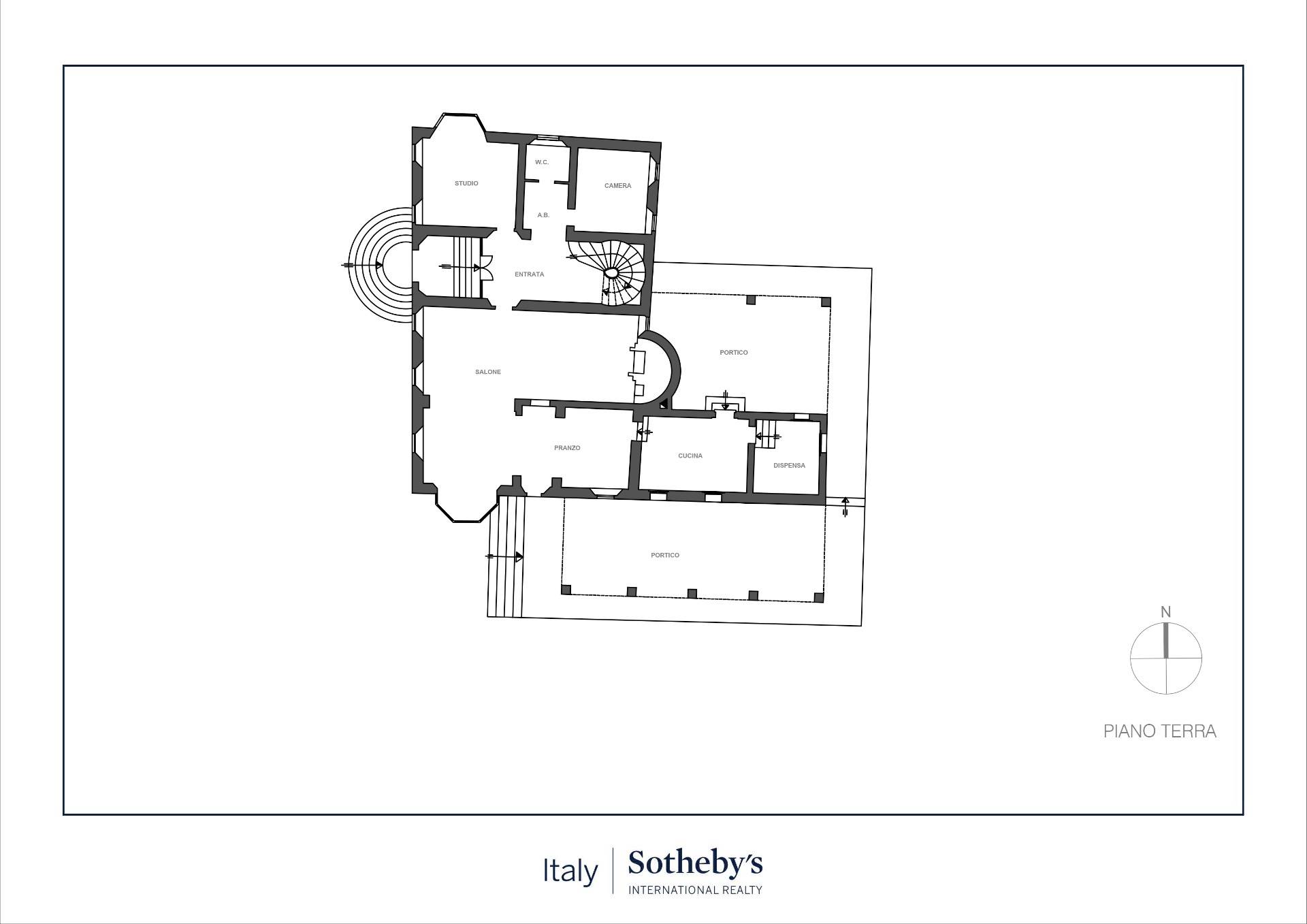  Hillside villa with olive grove and caretaker