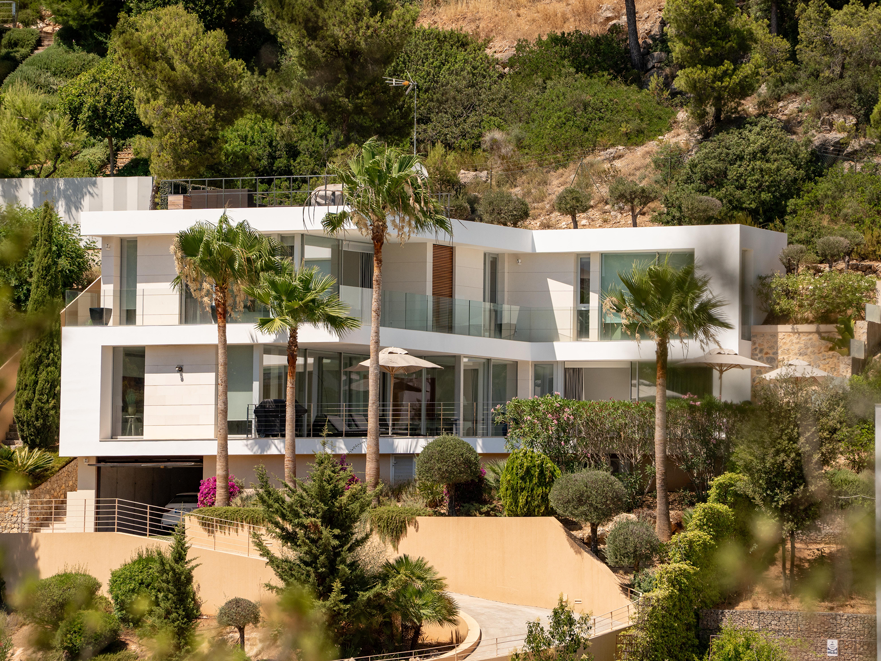  Contemporary style villa with sea views in Costa den Blanes, Mallorca - 物件實景