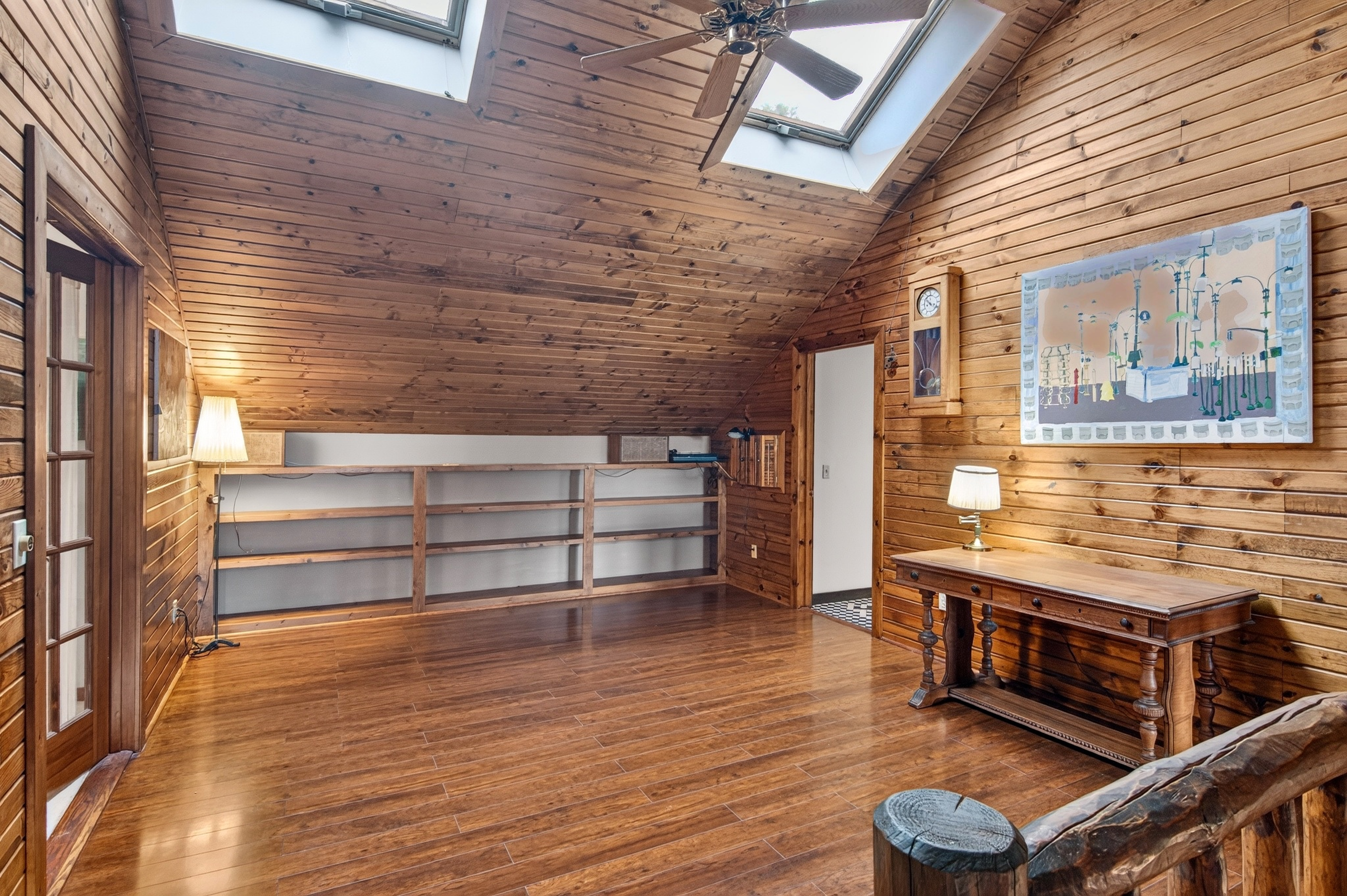  10-Acre Log Contemporary Near Jacob