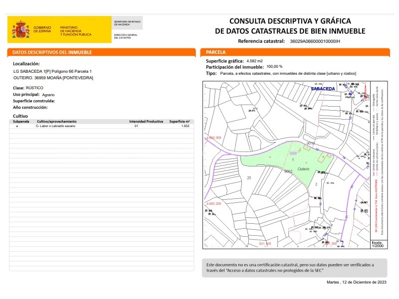 Pontevedra, Moa?a, Moa?a (San Marti?o P. E Virxe d, Moaña, Galicia, ES, 7 Bedrooms Bedrooms, ,2 BathroomsBathrooms,Residential,For Sale,Pontevedra, Moa?a, Moa?a (San Marti?o P. E Virxe d,1623275