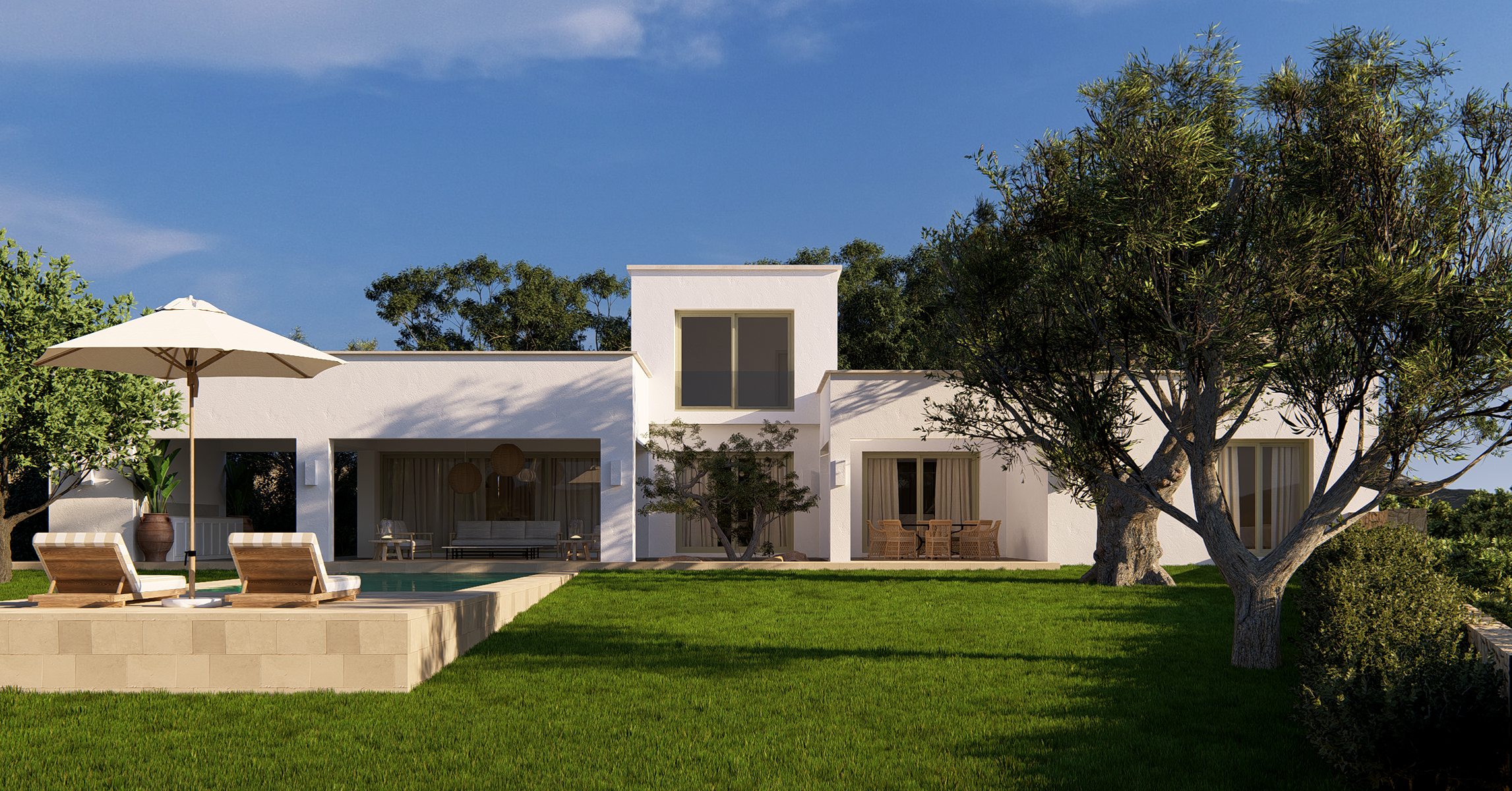  Contemporary villa with single-level living and landscaped garden - 物件實景