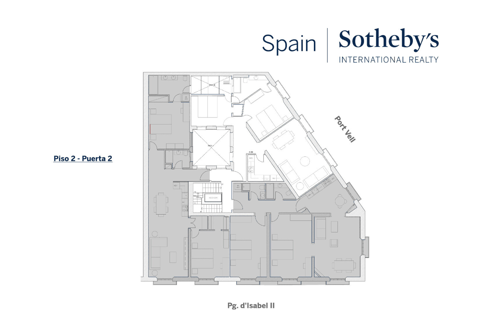  Penthouse with views of Port Vell - 物件實景