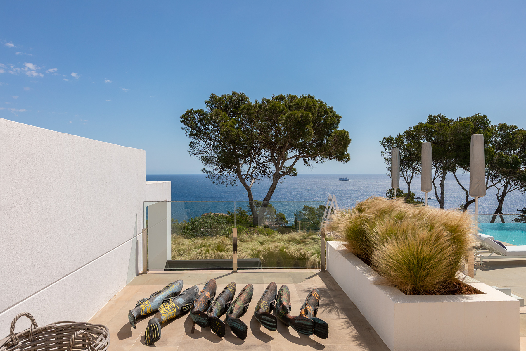  Mediterranean villa with sea views in Ibiza - 物件實景