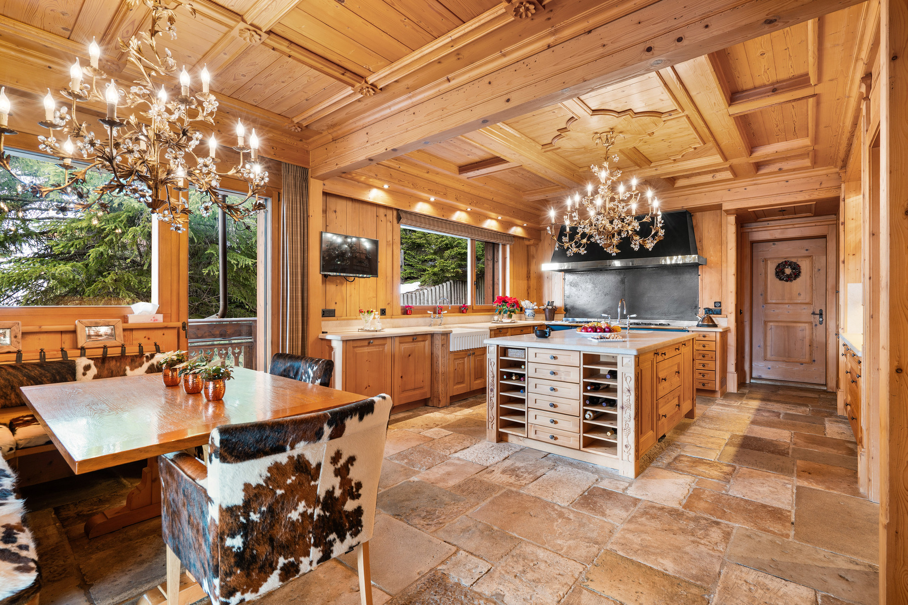  Exceptional chalet- Private Ski In / Ski Out - Plans-Mayens - 物件實景