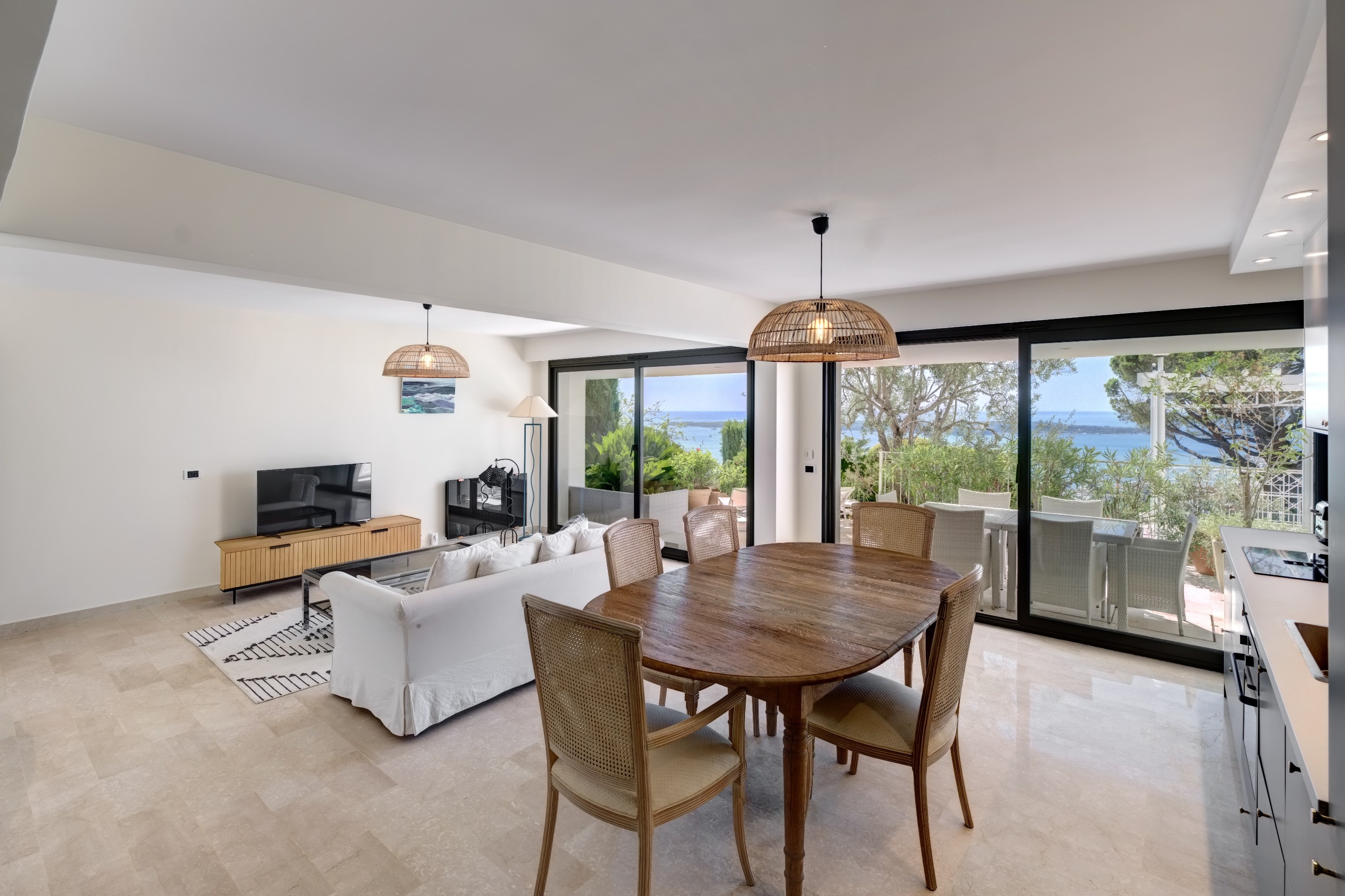  Cannes Californie, three bedroom corner apartment with 60 sqm terrace and panor… - 物件實景