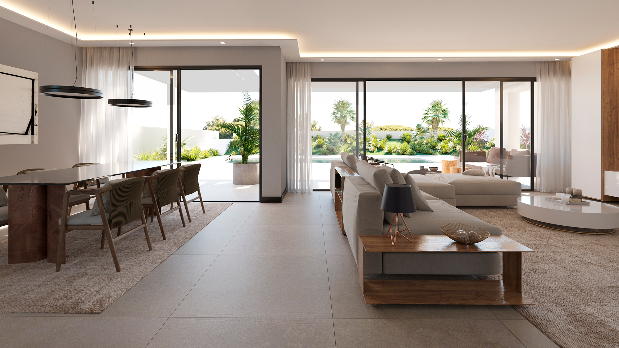  4-bedroom villa with pool in San Carlos - 物件實景