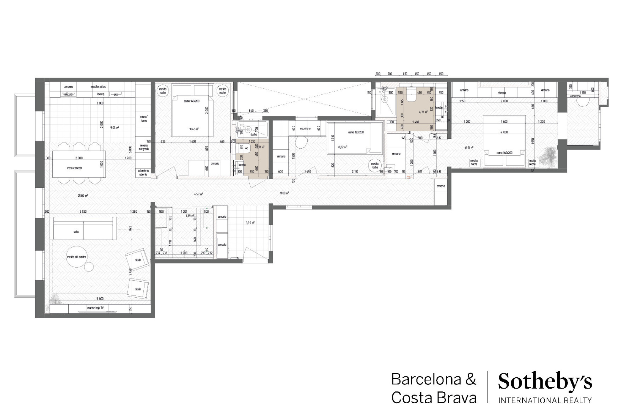  Luxury apartment in a regal building in Eixample Dreta newly renovated - 物件實景