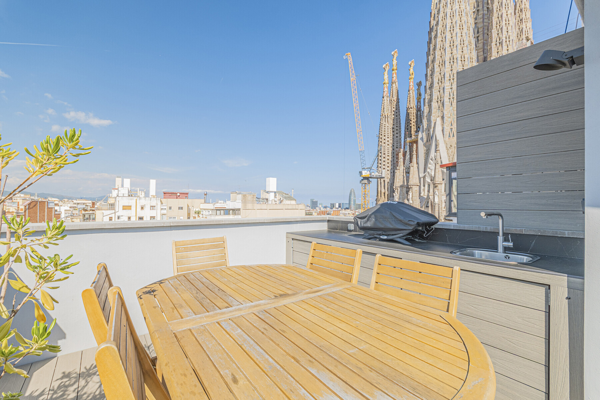  Renovated penthouse with 2 terraces and unique views of the Sagrada Familia - 物件實景