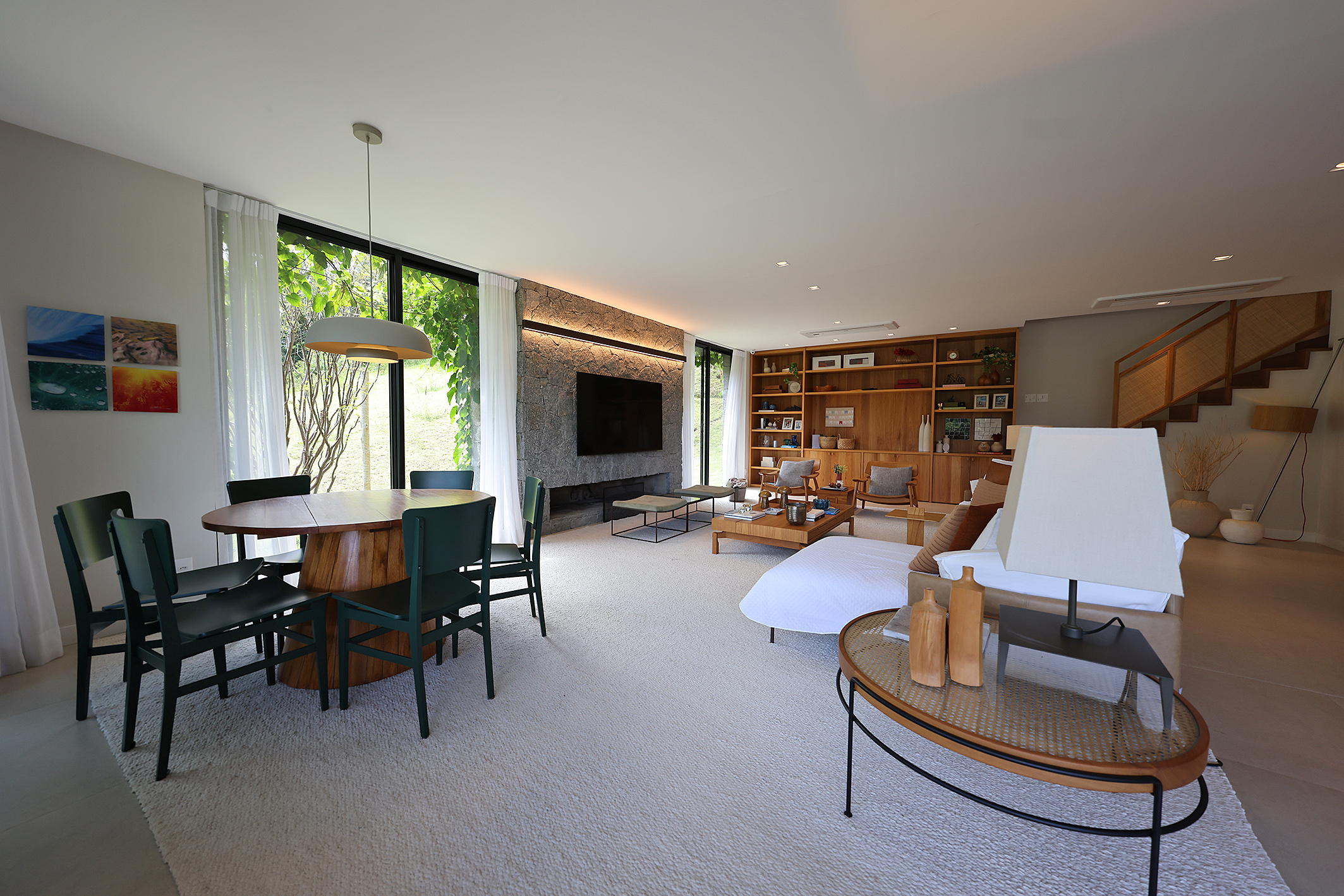  Contemporary residence with mountain views in Fazenda Marambaia - 物件實景