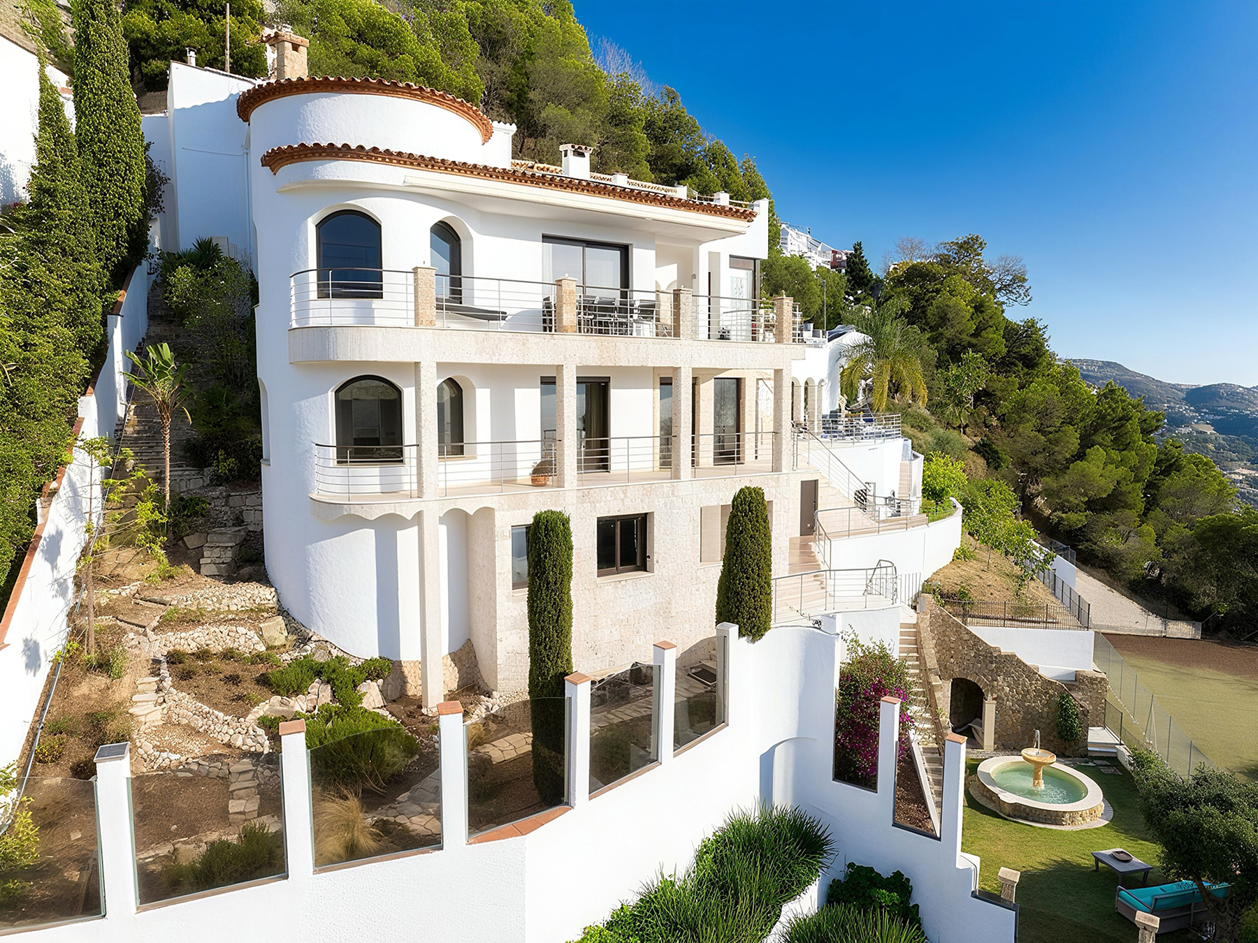  Mediterranean villa on Costa Brava overlooking the Bay of Roses - 物件實景