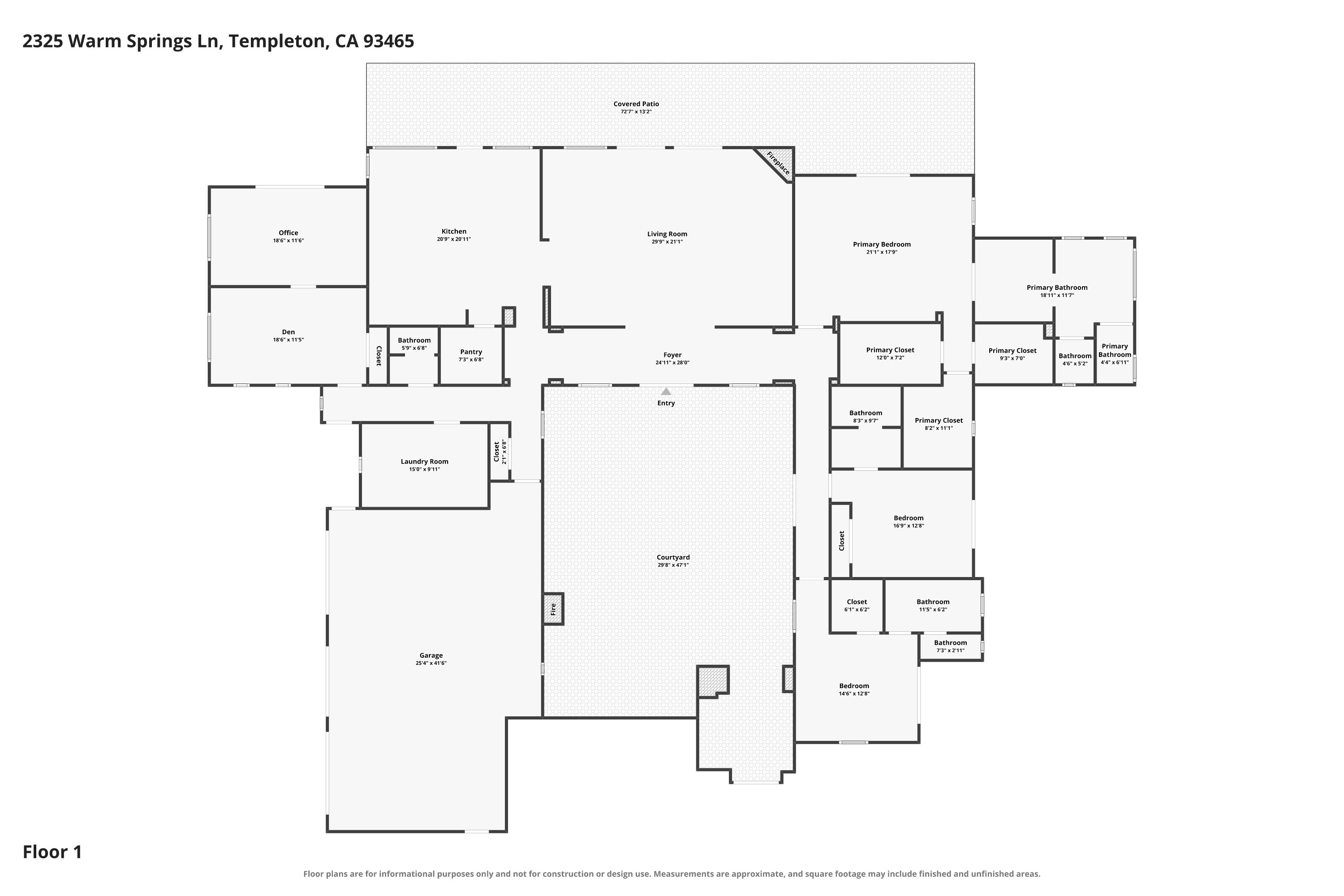  2325 Warm Springs Lane - 物件實景