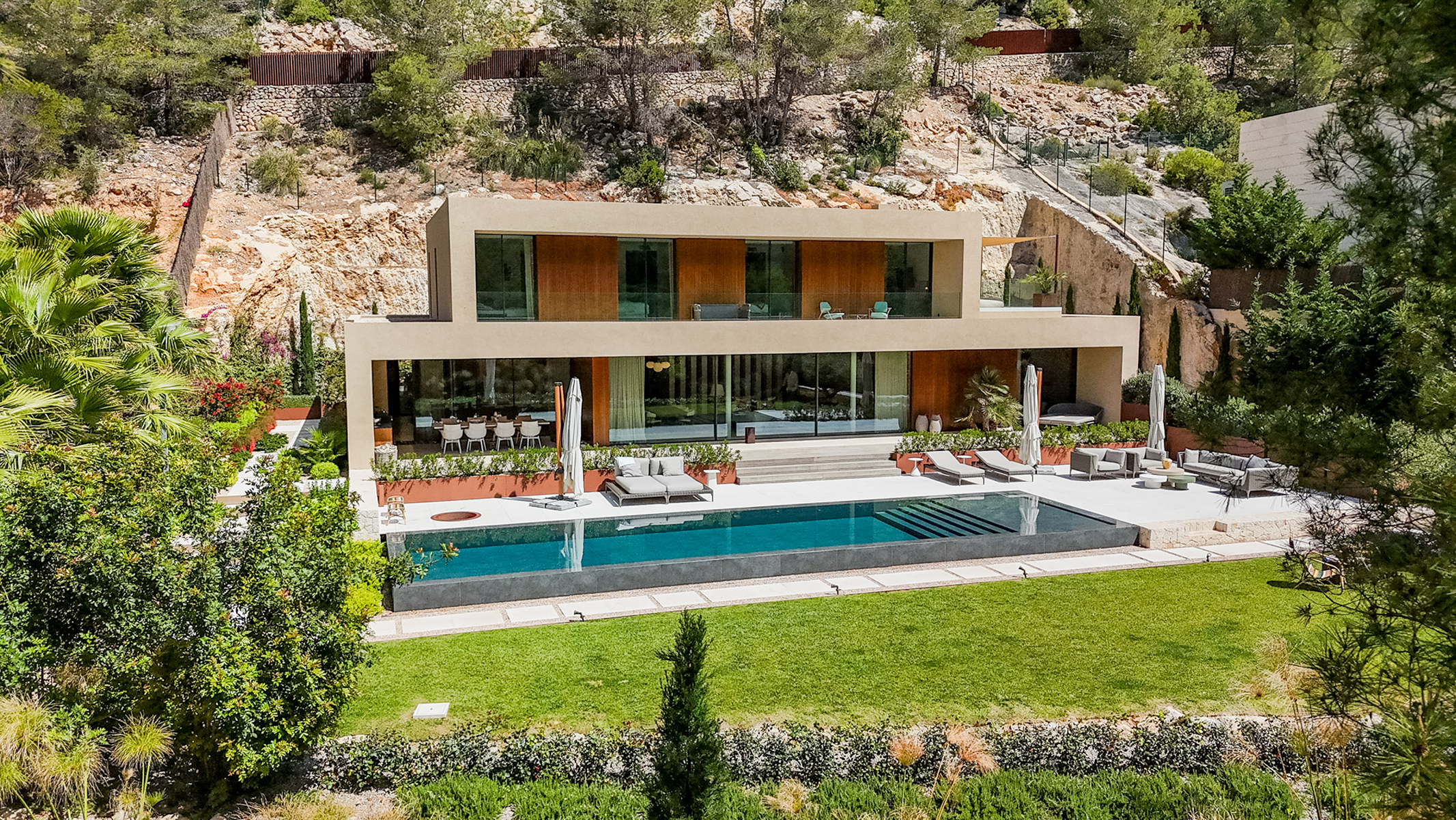  Contemporary villa with pool and sauna in Son Vida, Palma - 物件實景