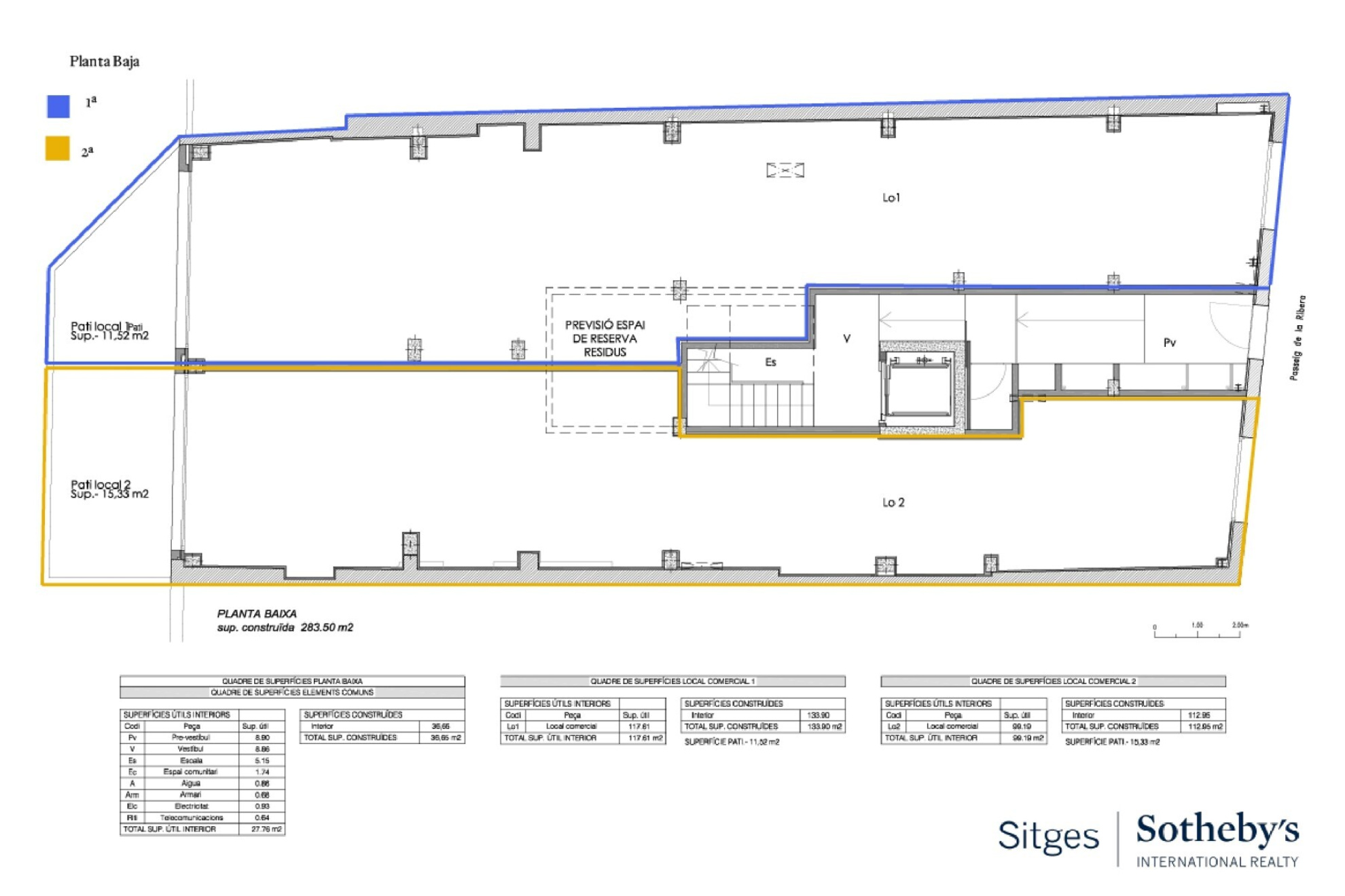  Commercial Premises in First Line of Sea in Sitges - 物件實景