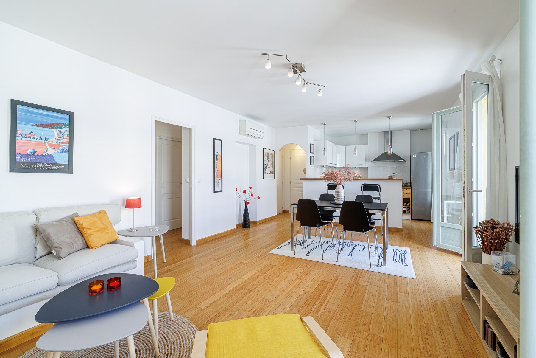  Nice Carré d’Or 2 bedroom apartment 66 sqm top floor balconies pedestrian area … - 物件實景