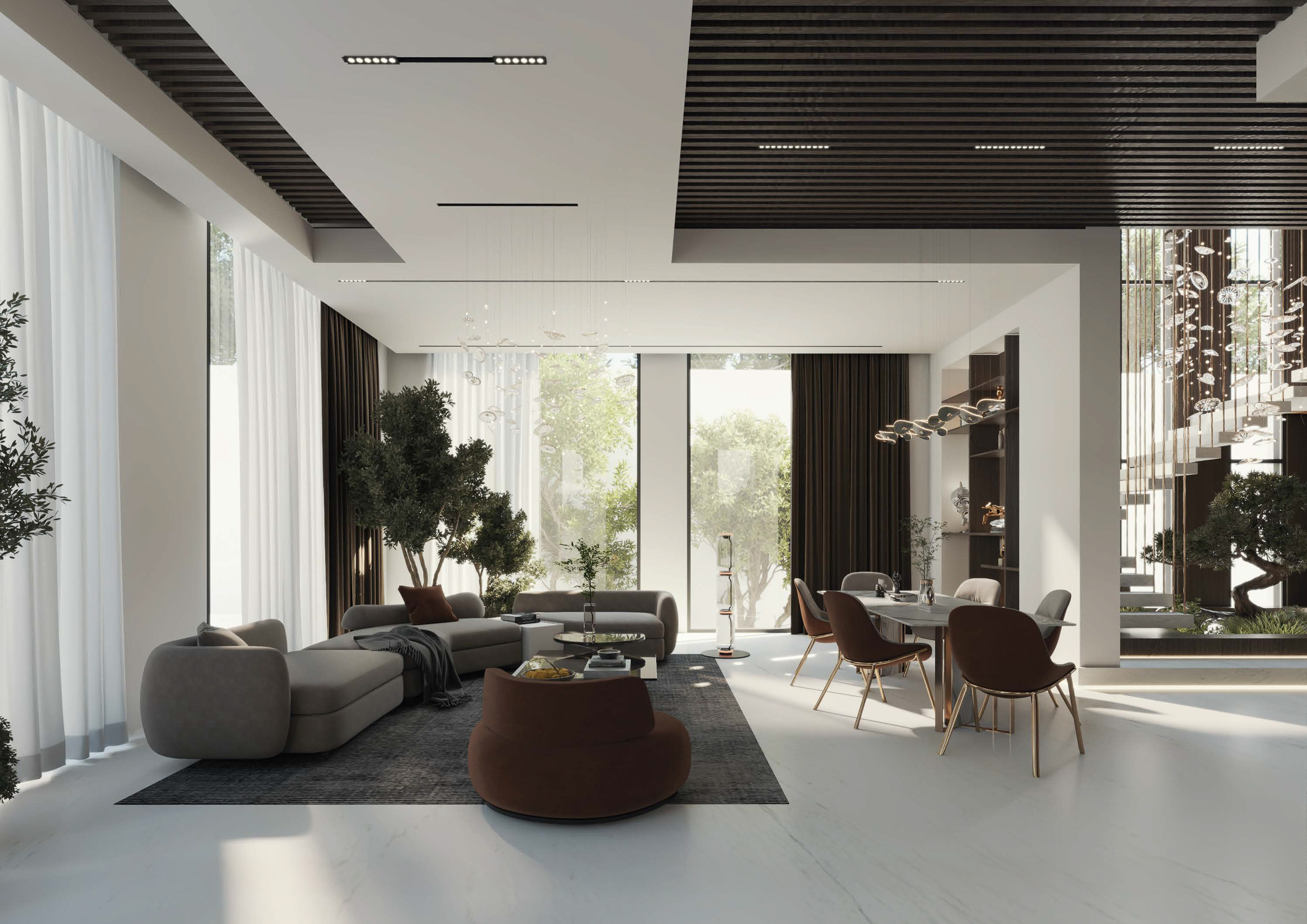  Contemporary Villa with Exceptional Design in Emerald Hills - 物件實景