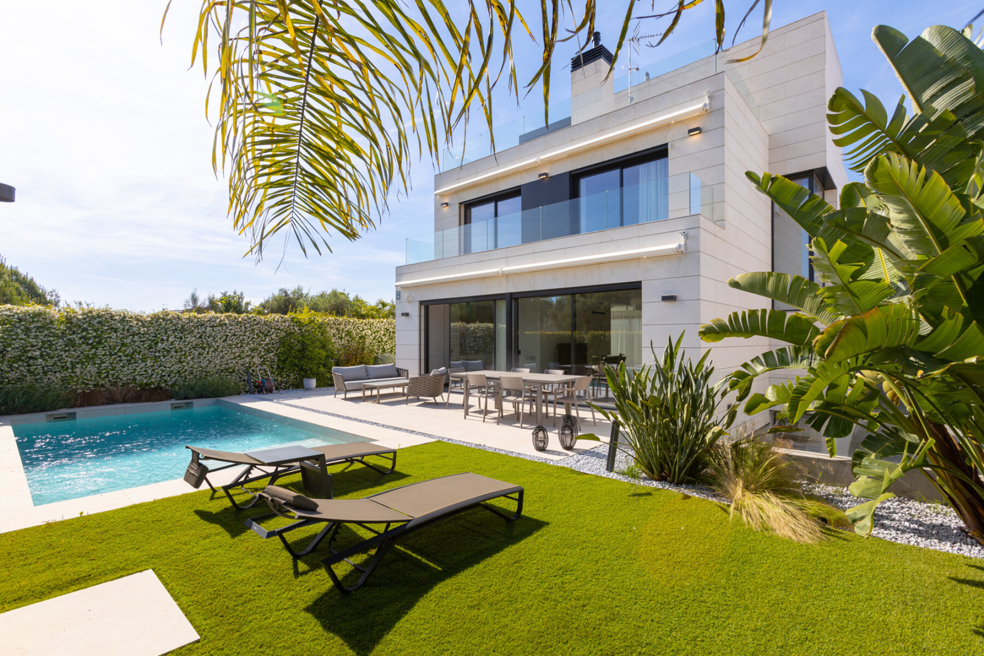  Exclusive contemporary style house, with sea views, in Montgat - 物件實景
