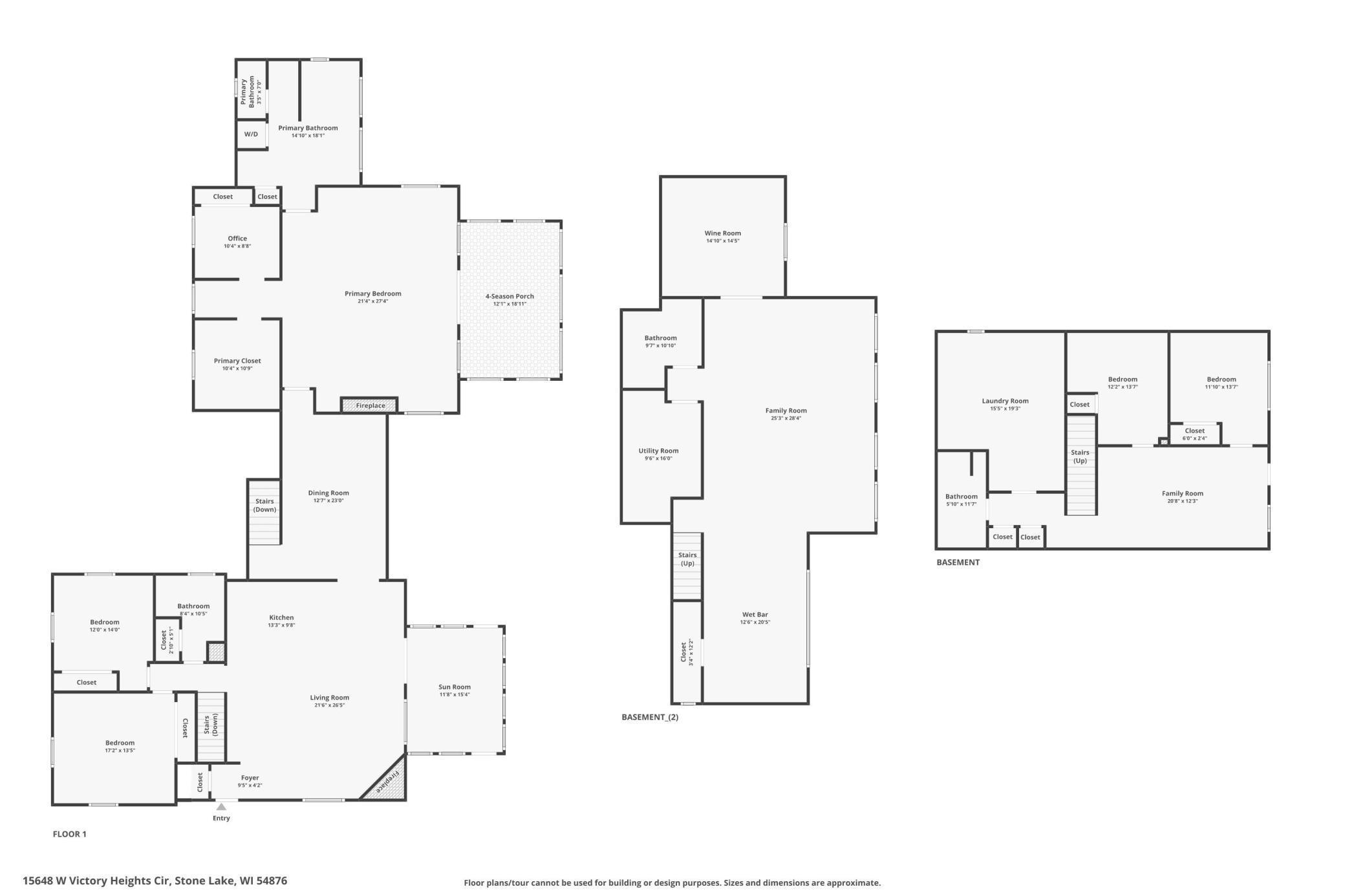 Stone Lake, Wisconsin, 54876, United States, 4 Bedrooms Bedrooms, ,2 BathroomsBathrooms,Residential,For Sale,2016333