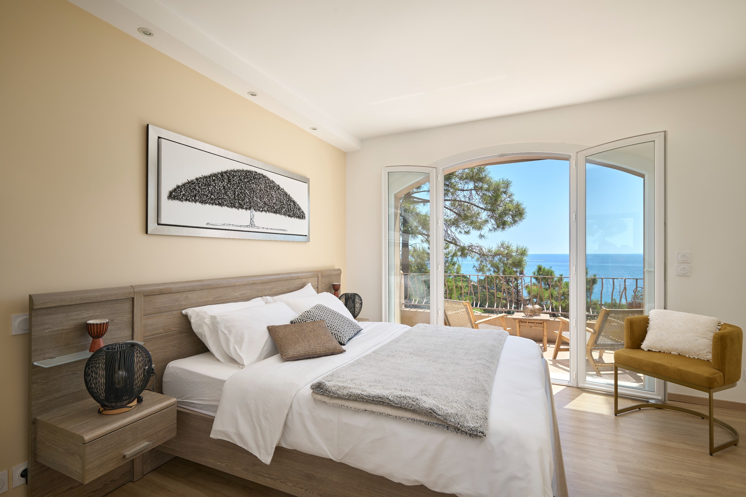  Charming Villa in Théoule-sur-Mer with Southwest Exposure and Panoramic Sea Vie… - 物件實景