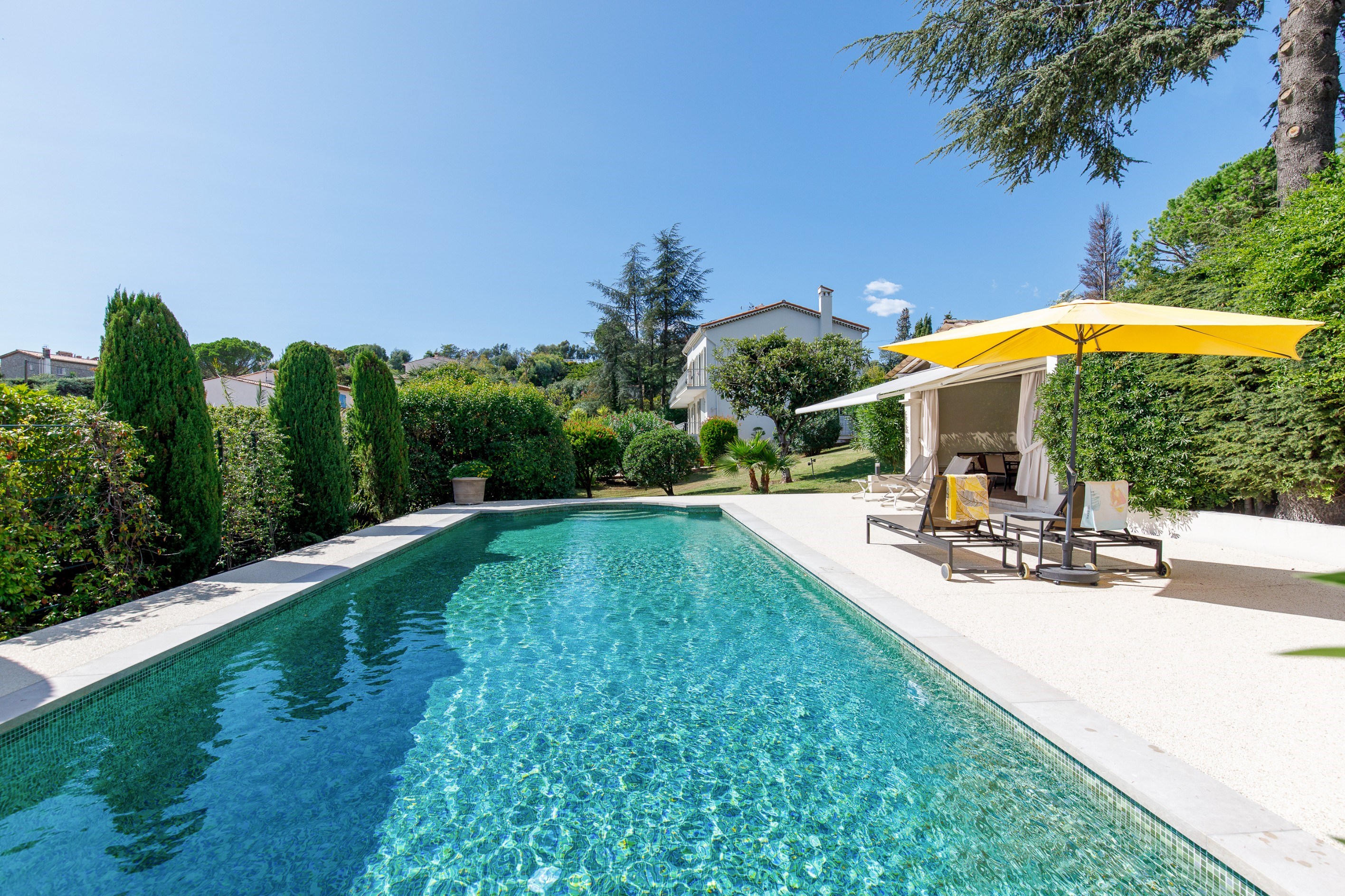  Exceptional sea-view villa, fully renovated, La Roquette-sur-Siagne - 物件實景