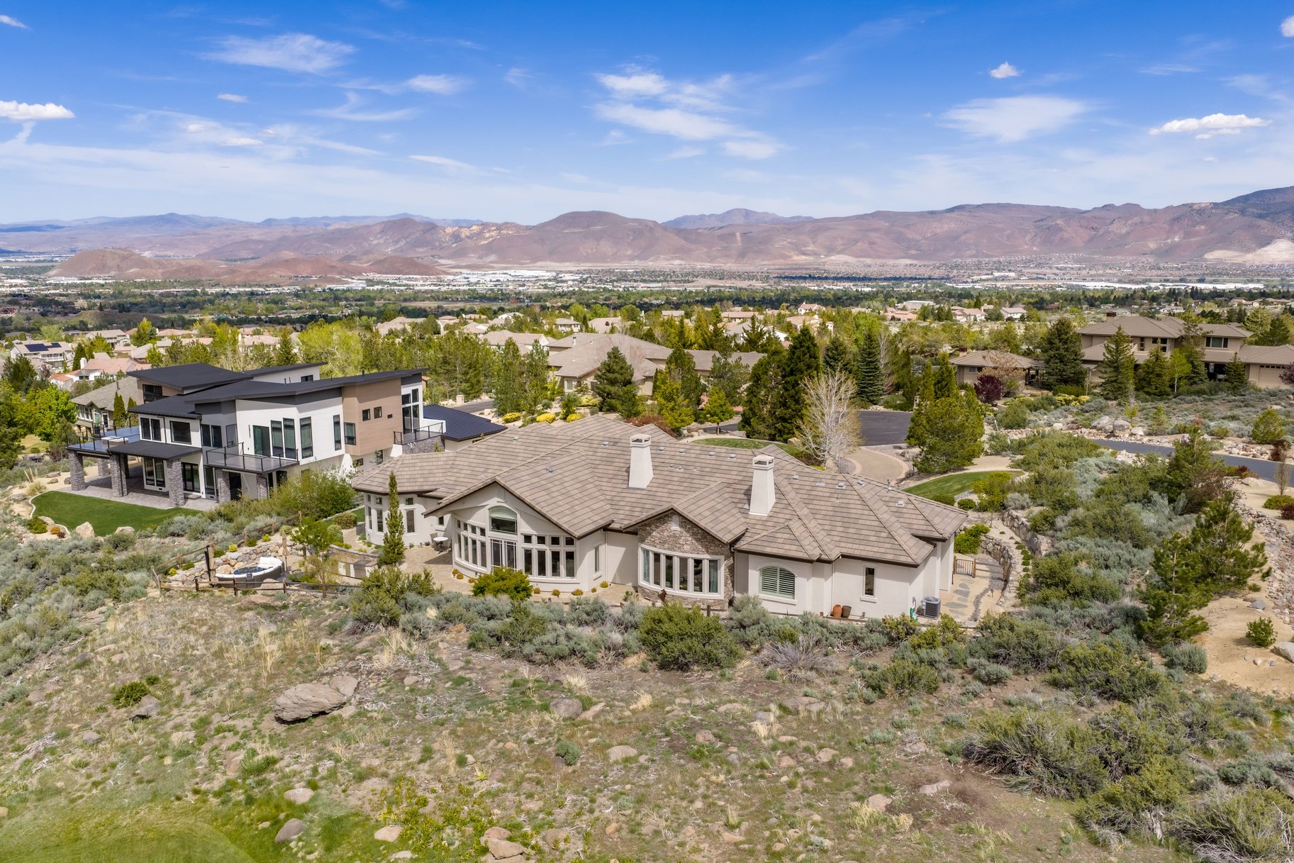  Luxury Golf Course Estate in Arrowcreek, Reno with Panoramic Mountain+City Views - 物件實景