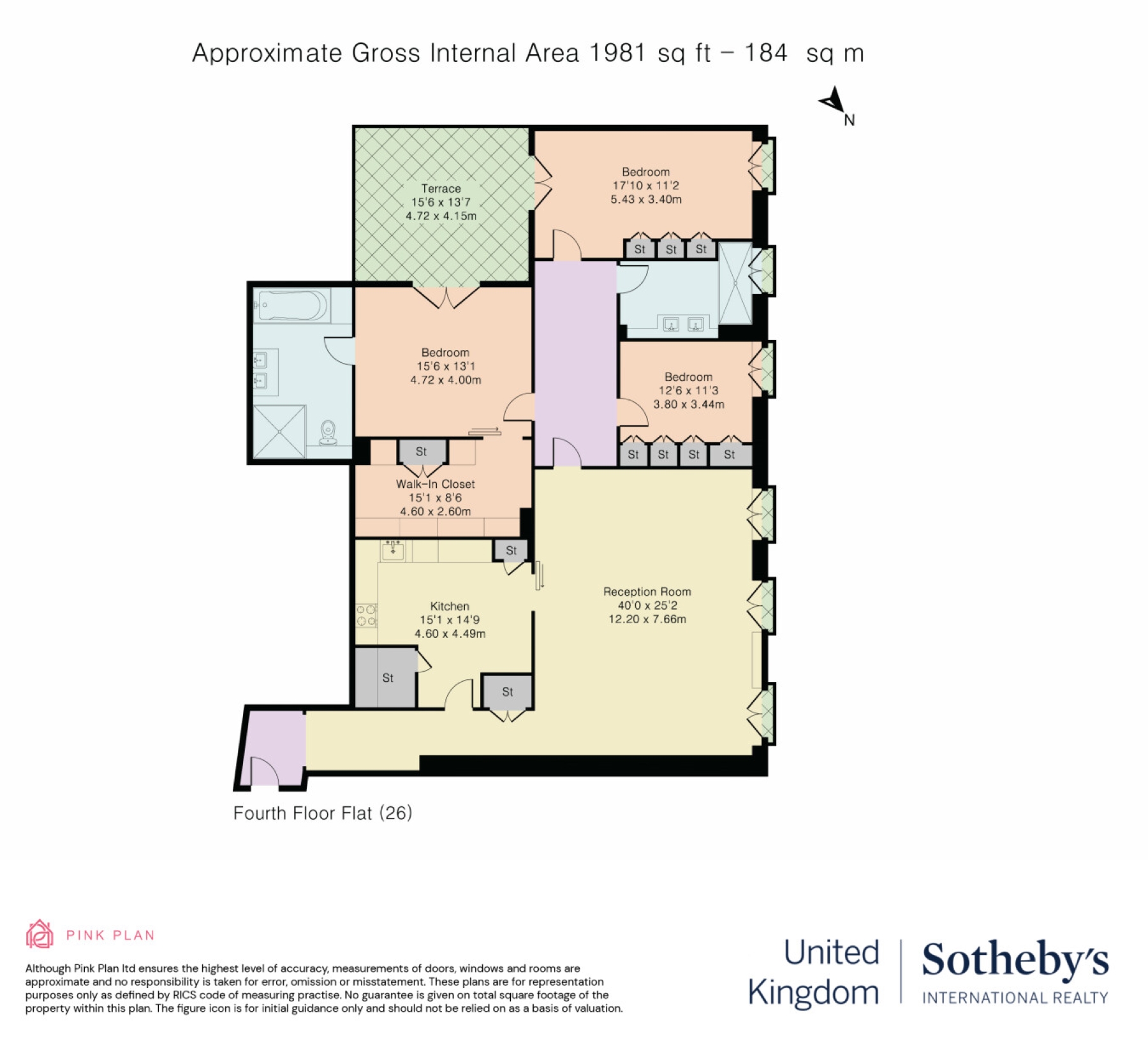 Brand-new luxury apartment in an exclusive St James’s Park development 