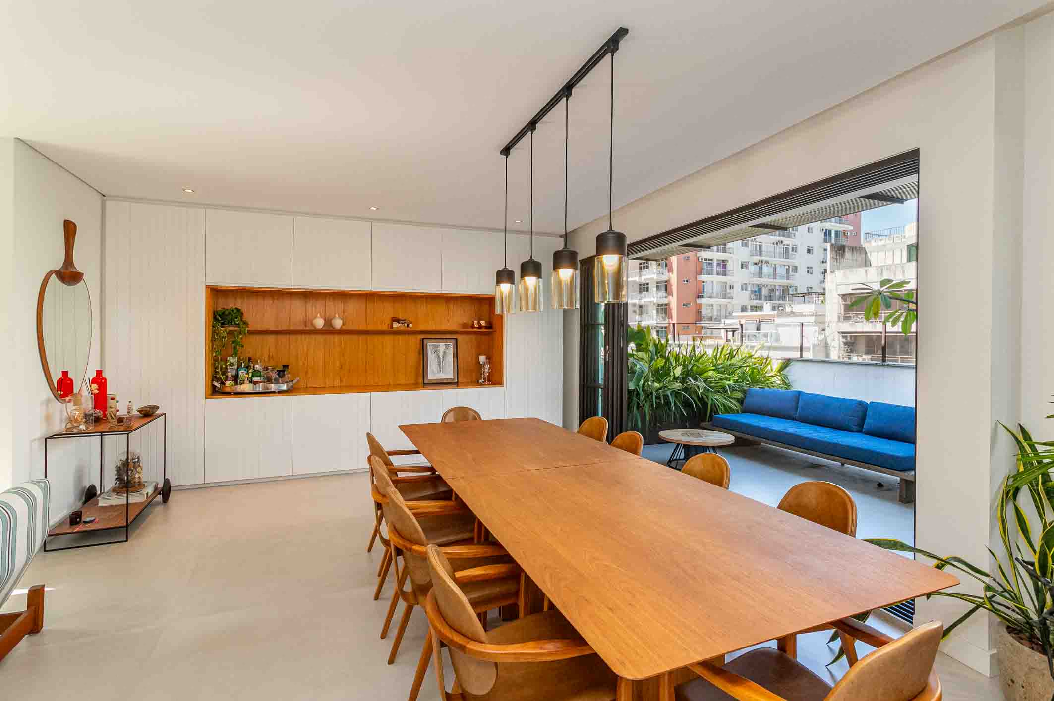  Renovated linear penthouse with terrace and Christ the Redeemer views - 物件實景