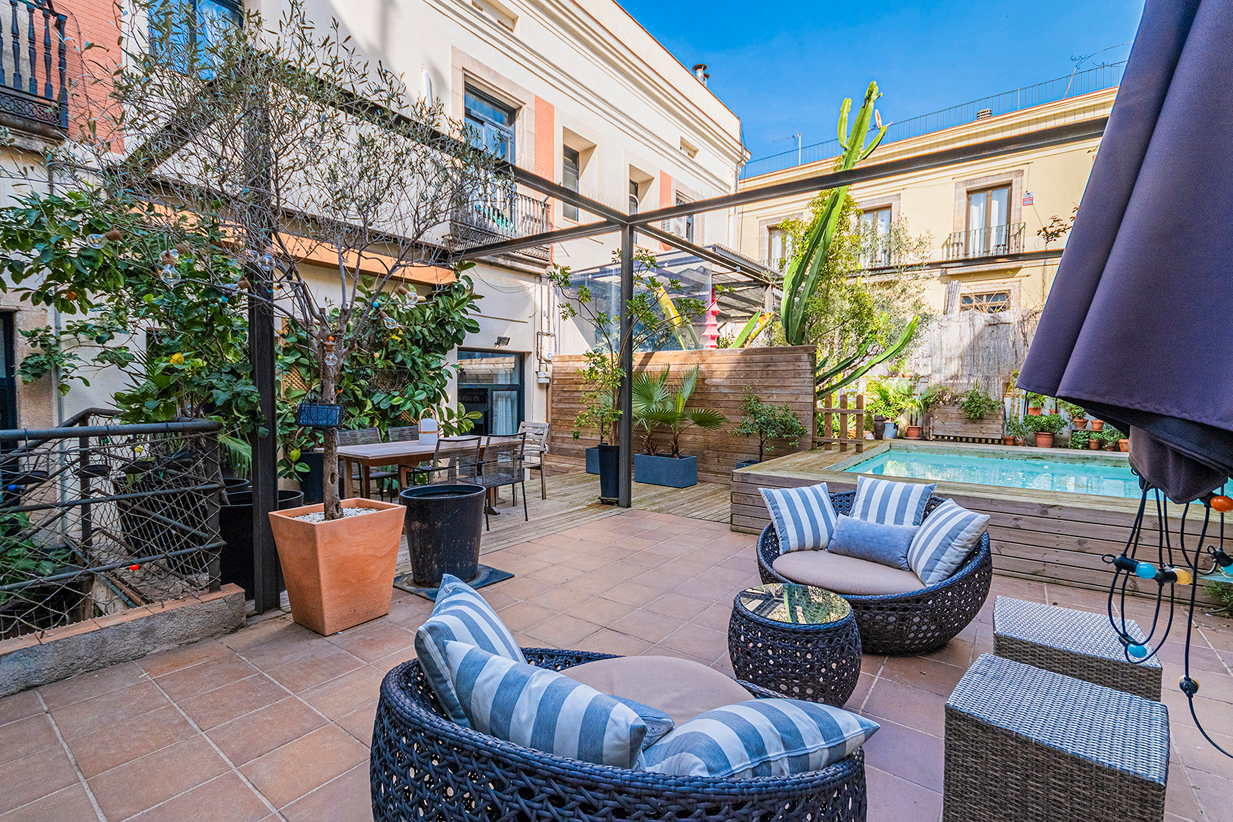  Property with terrace and swimming pool in the Gothic Quarter - 物件實景