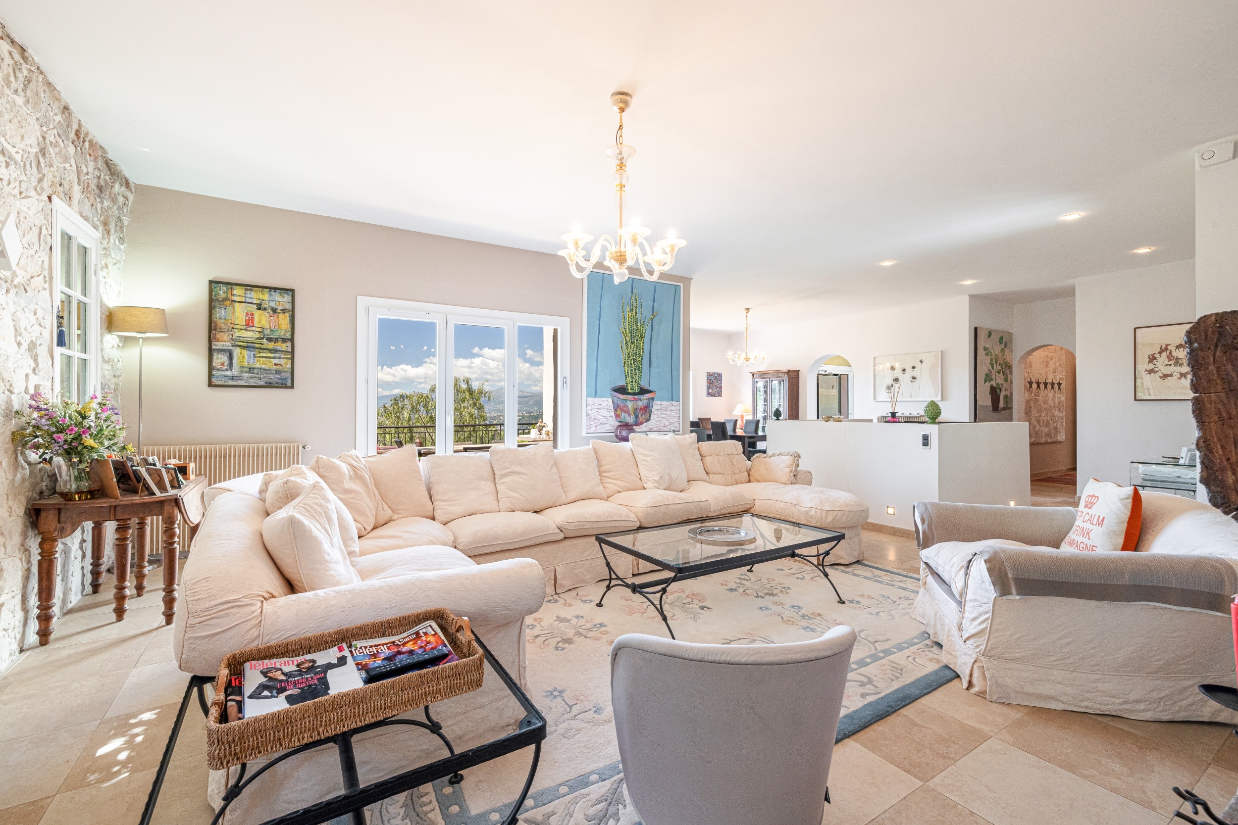  Provençal-style house with panoramic views and pool in Nice - 物件實景