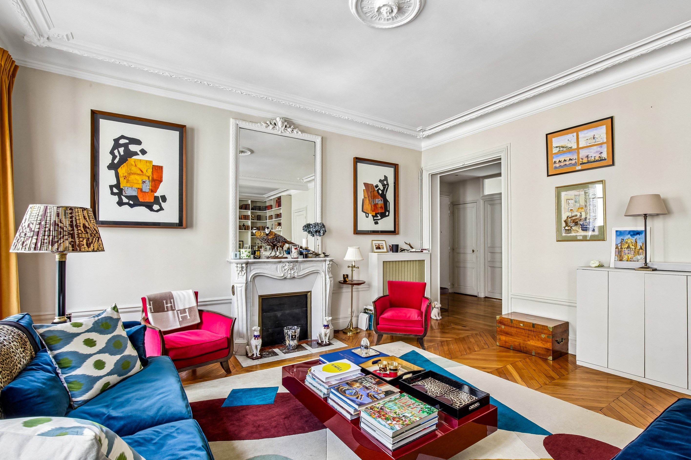  16th Arrondissement Town Hall: Elegant Upper-Floor Apartment - 物件實景