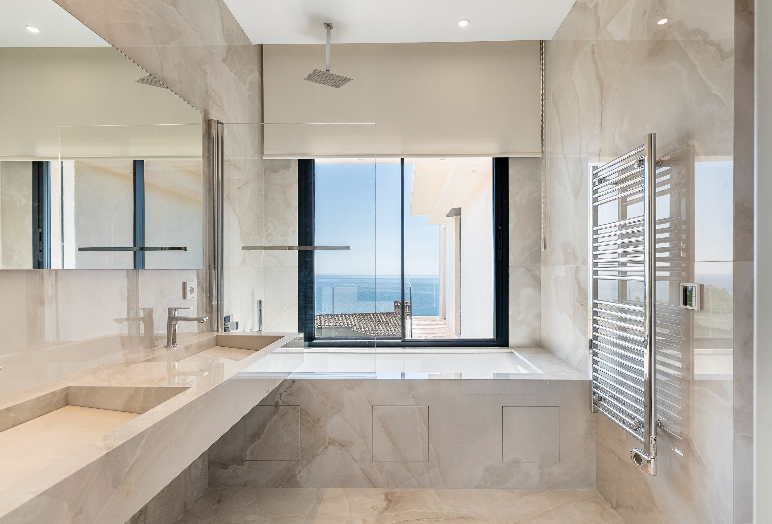  Roquebrune-Cap-Martin luxury new villa with pool and sea view - 物件實景