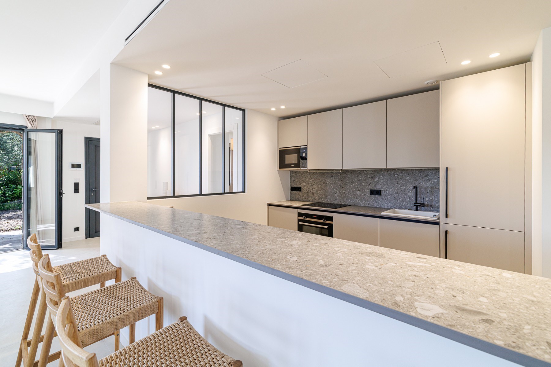  Contemporary villa for sale Nice Gairaut : 5 bedrooms, pool, rooftop terrace - 物件實景