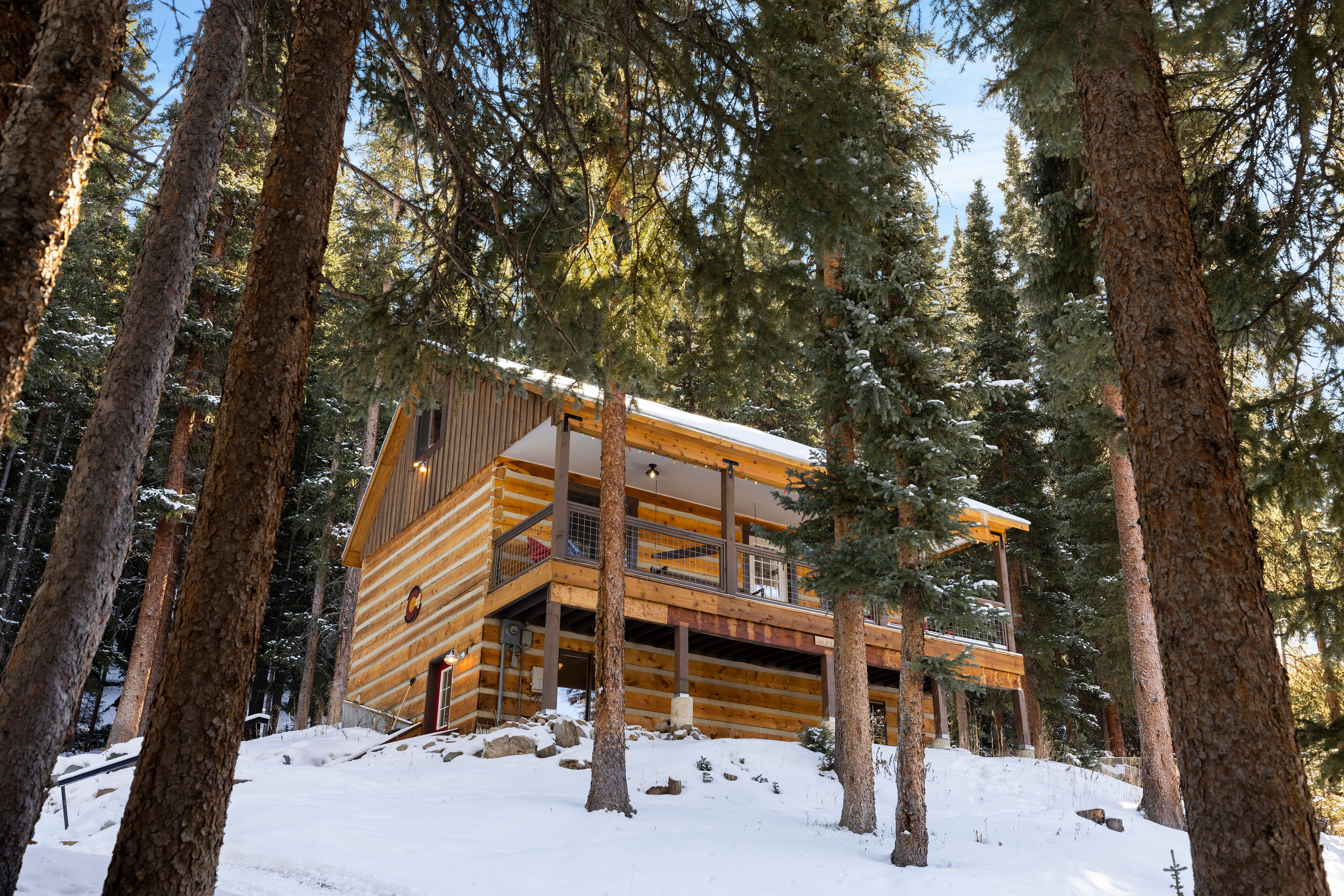  Cozy Cabin 1/2 Acre Backing to National Forest and Minutes from Main Street - 物件實景