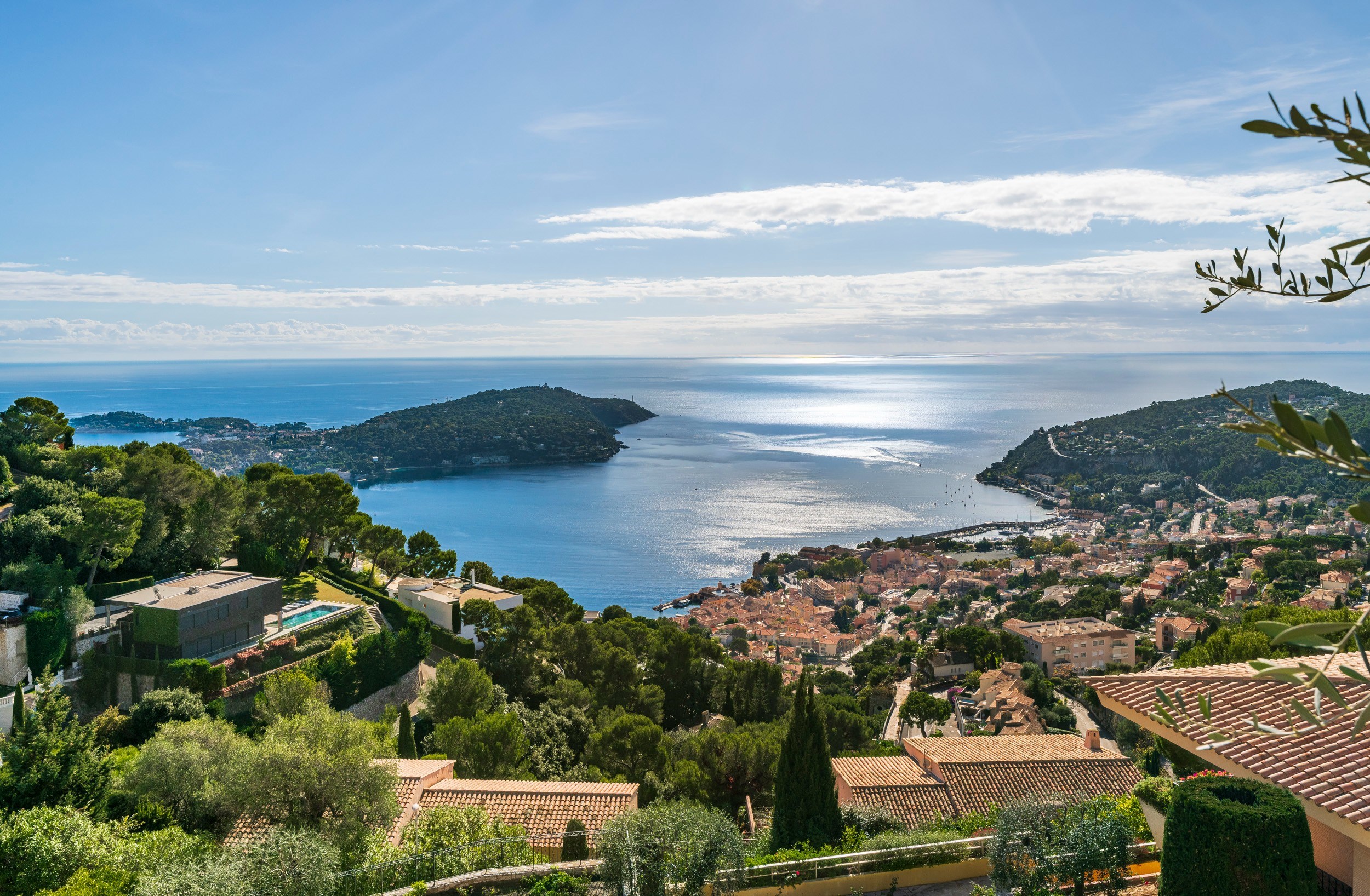  Sea view villa for sale Villefranche-sur-Mer, prestigious private estate - 物件實景