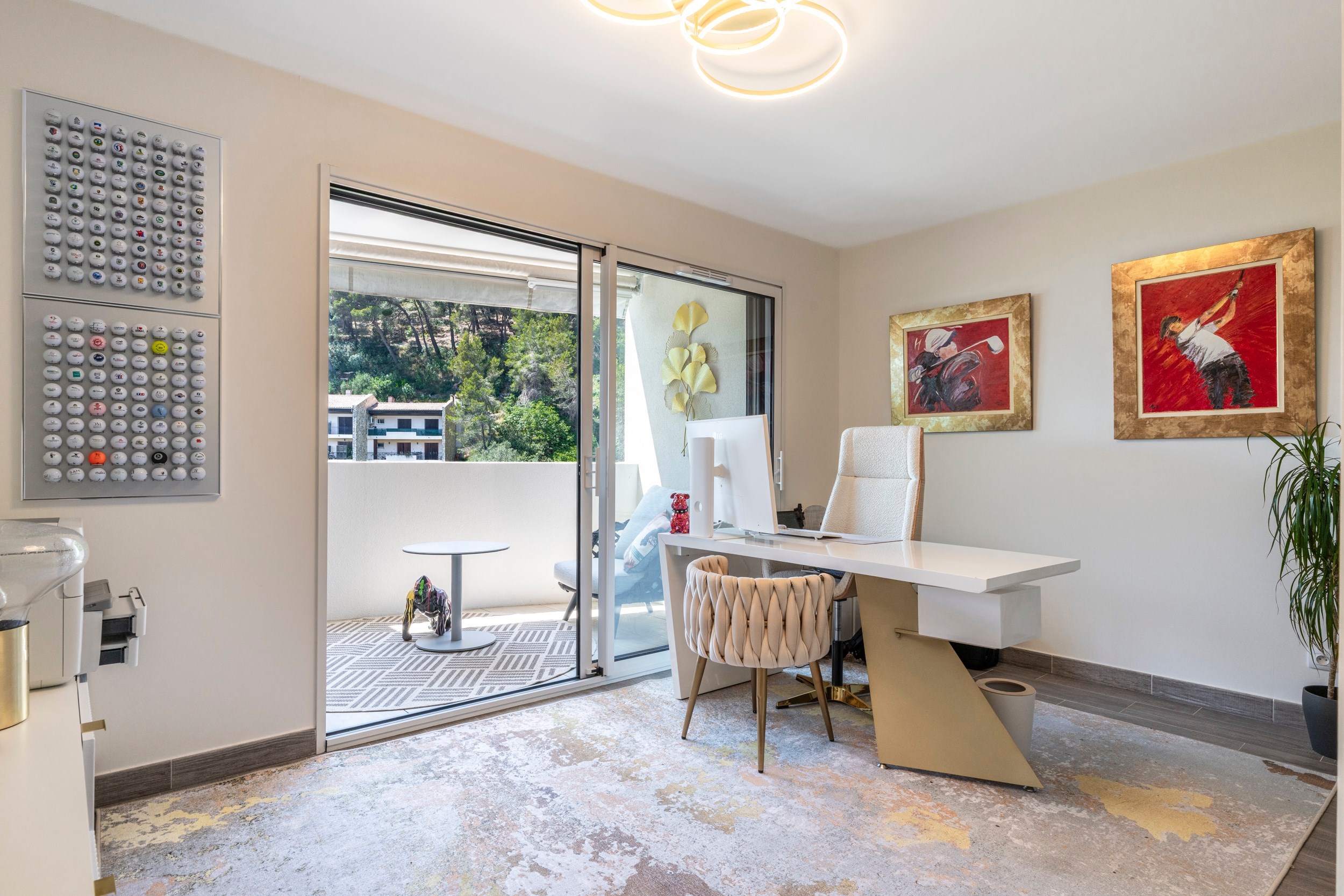  Luxury apartment with terrace, pool and sea glimpse for sale in Èze near Monaco - 物件實景