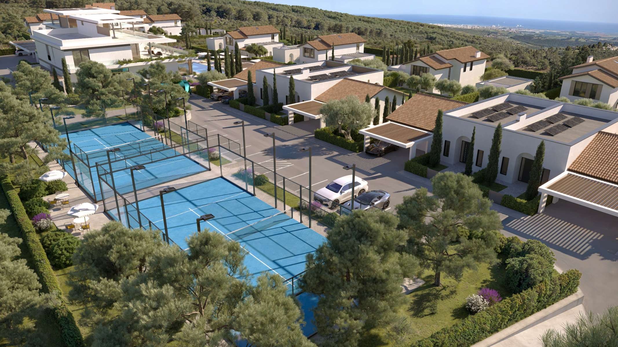 California-Style Villa with Private Courtyard in Souni, Cyprus - 物件實景