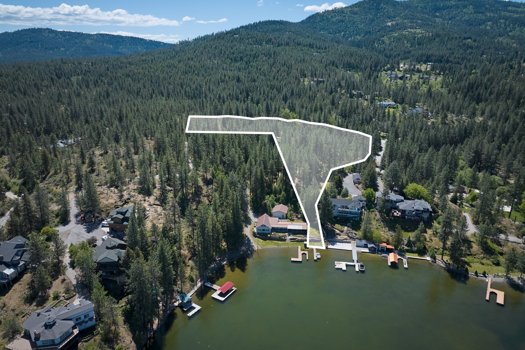  Rare 10 acre/3 Parcel Waterfront Property - 物件實景
