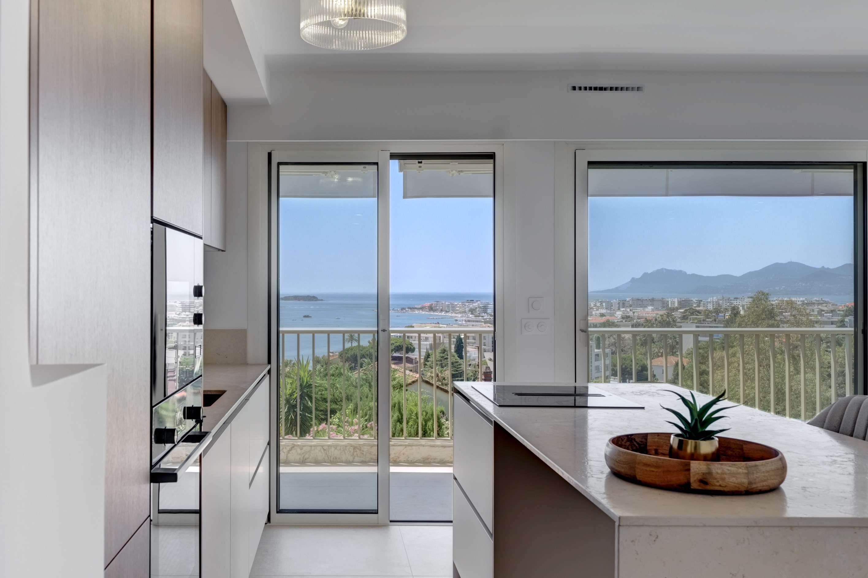  Luxury sea view apartment for sale in Cannes Californie - 物件實景