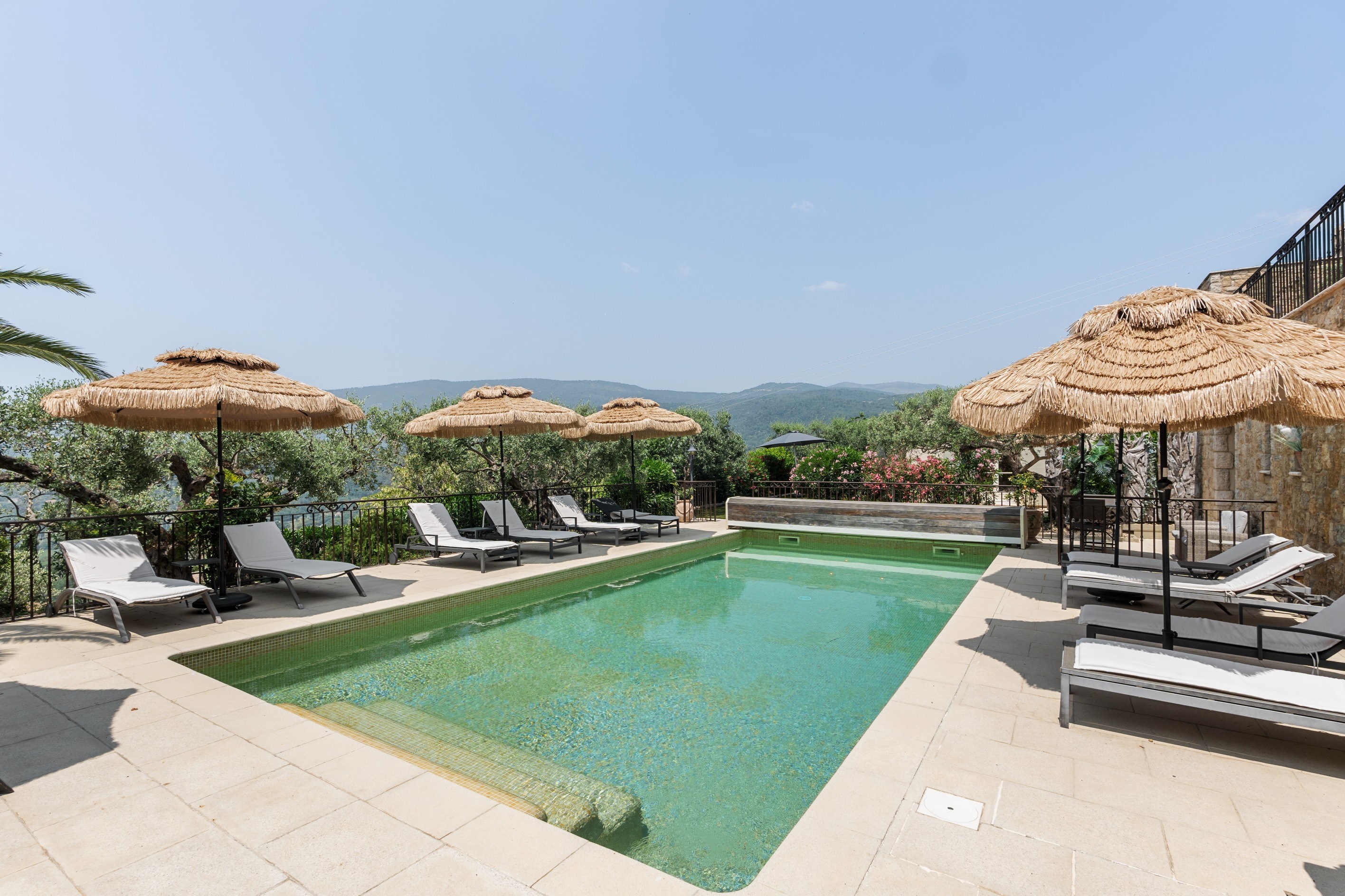 Elegant provençal estate with heated pool and views near Fayence village - 物件實景